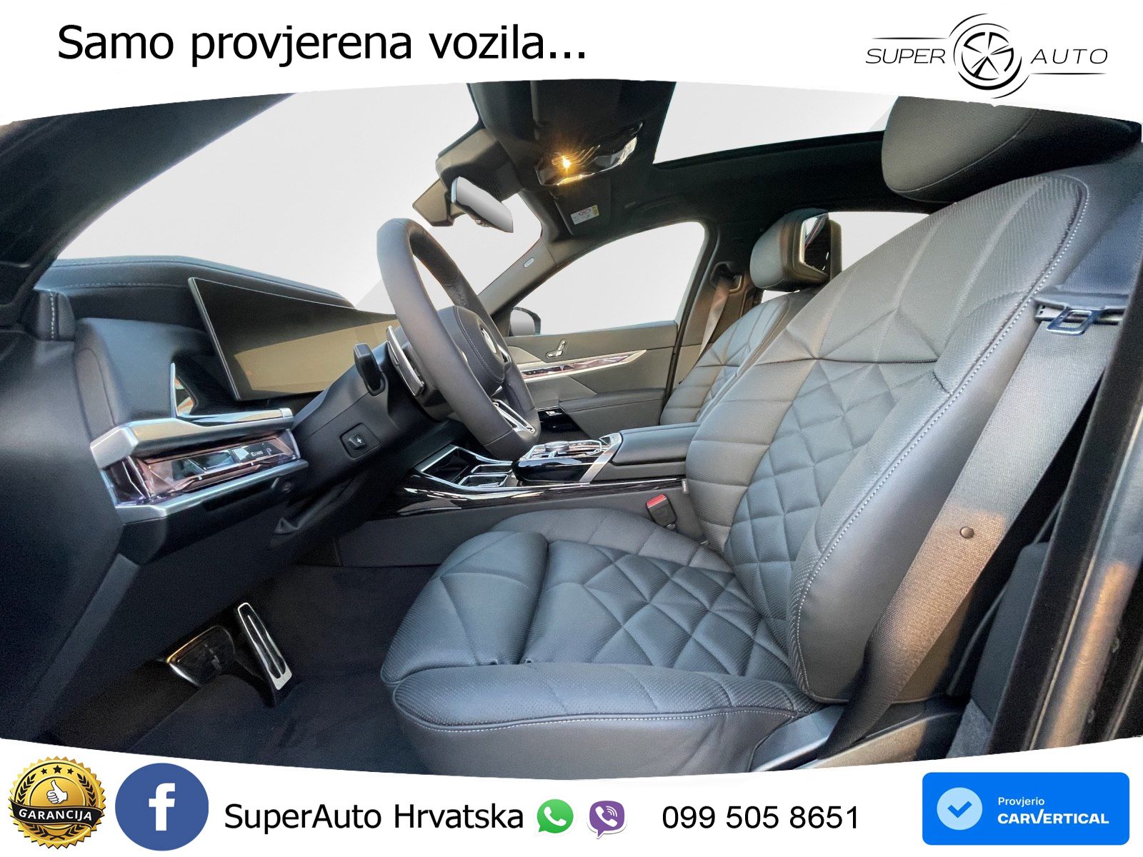 BMW 740d (299 KS) xDrive Steptronic ZRAČNI+ACC+GR SJED+KAM+PANO