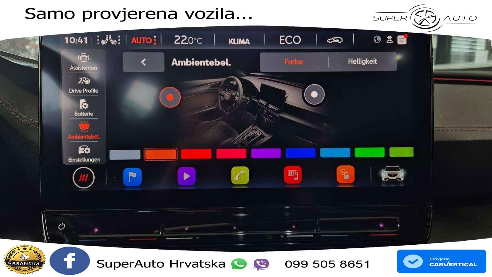 Cupra Formentor 1.4 TSI (245 KS) e-Hybrid DSG VZ MATRIX+GR SJED+KAM