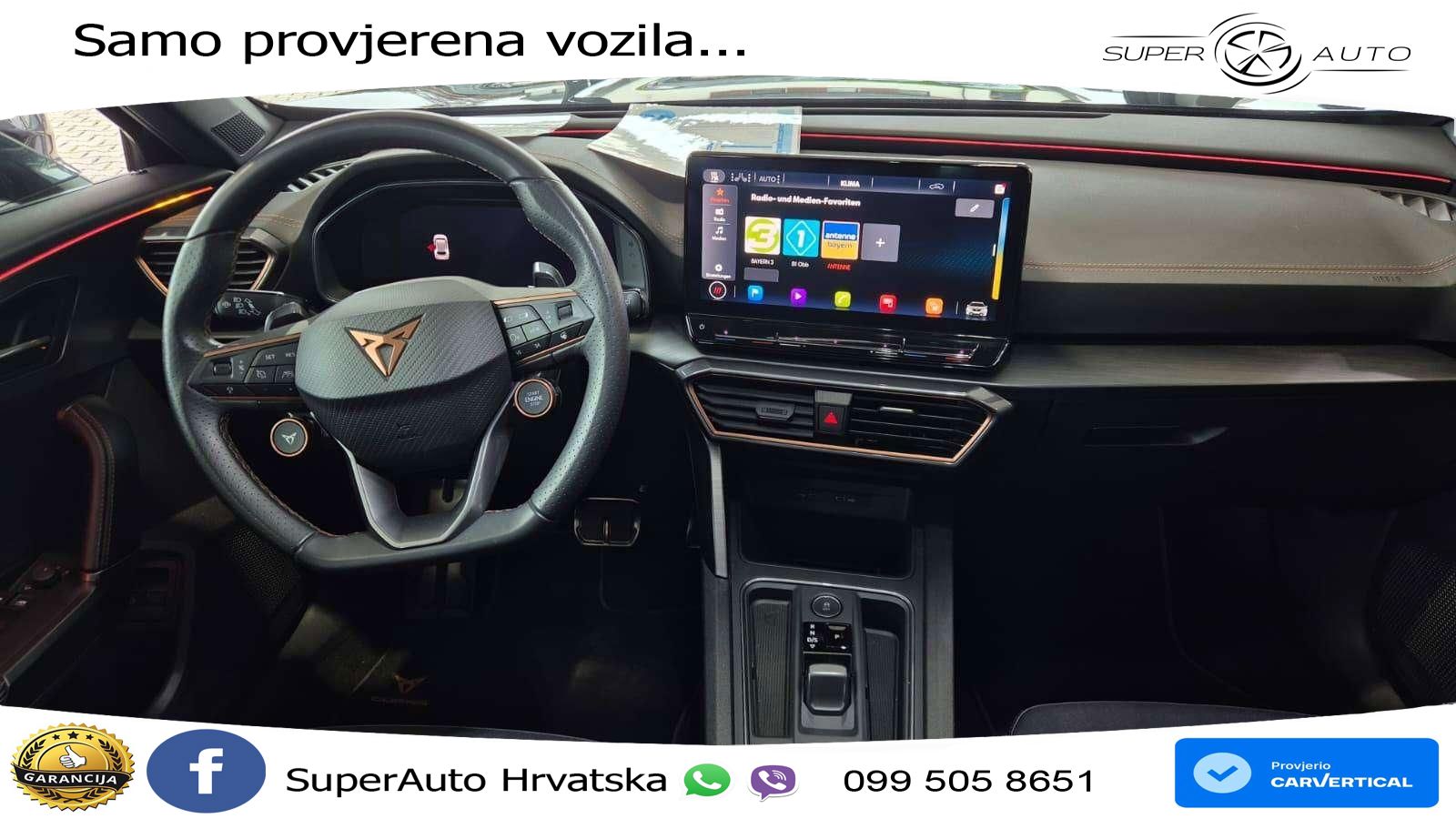 Cupra Formentor 1.4 TSI (245 KS) e-Hybrid DSG VZ MATRIX+GR SJED+KAM