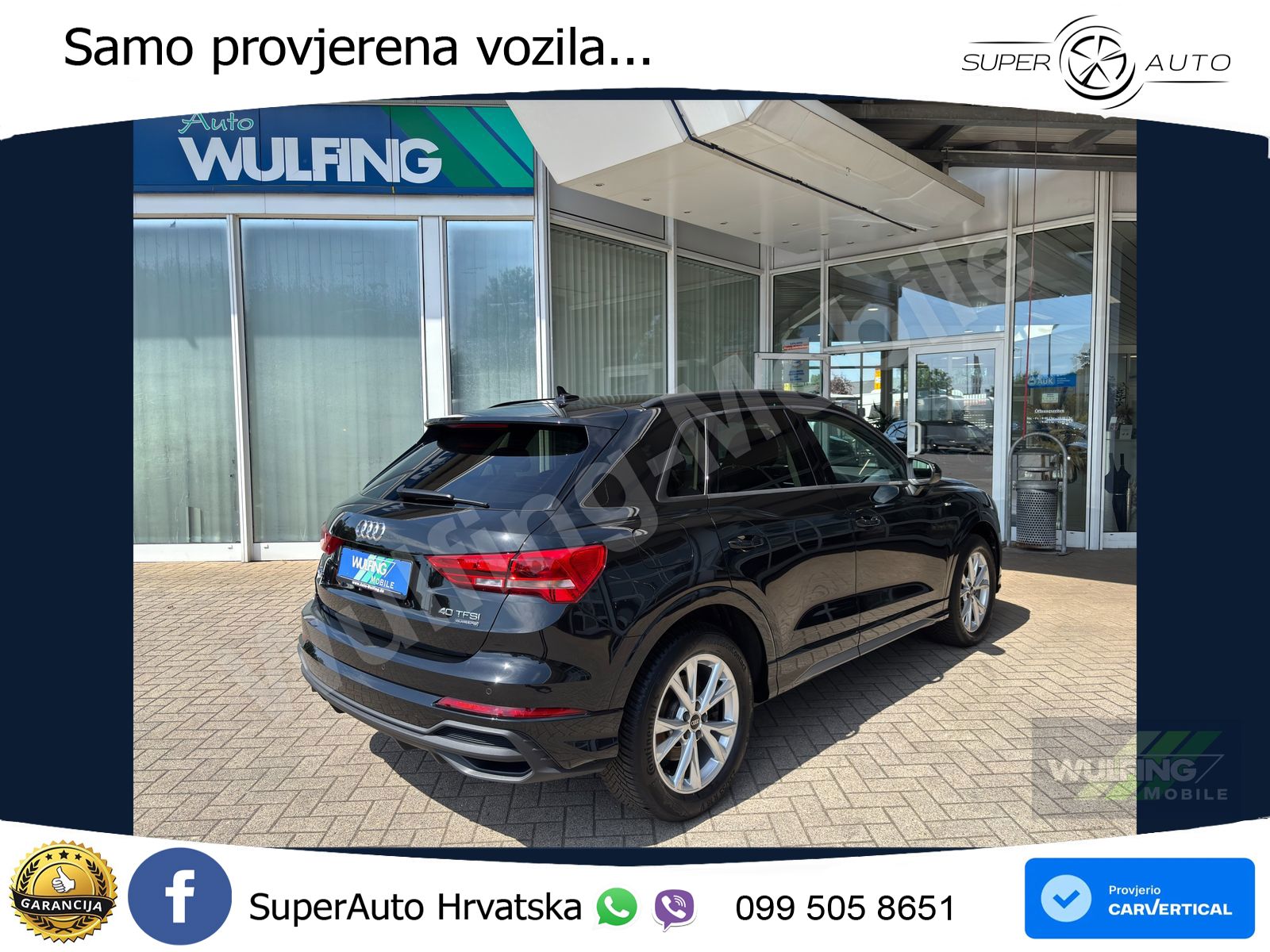 Audi Q3 40 TFSI (190 KS) quattro S tronic S line
