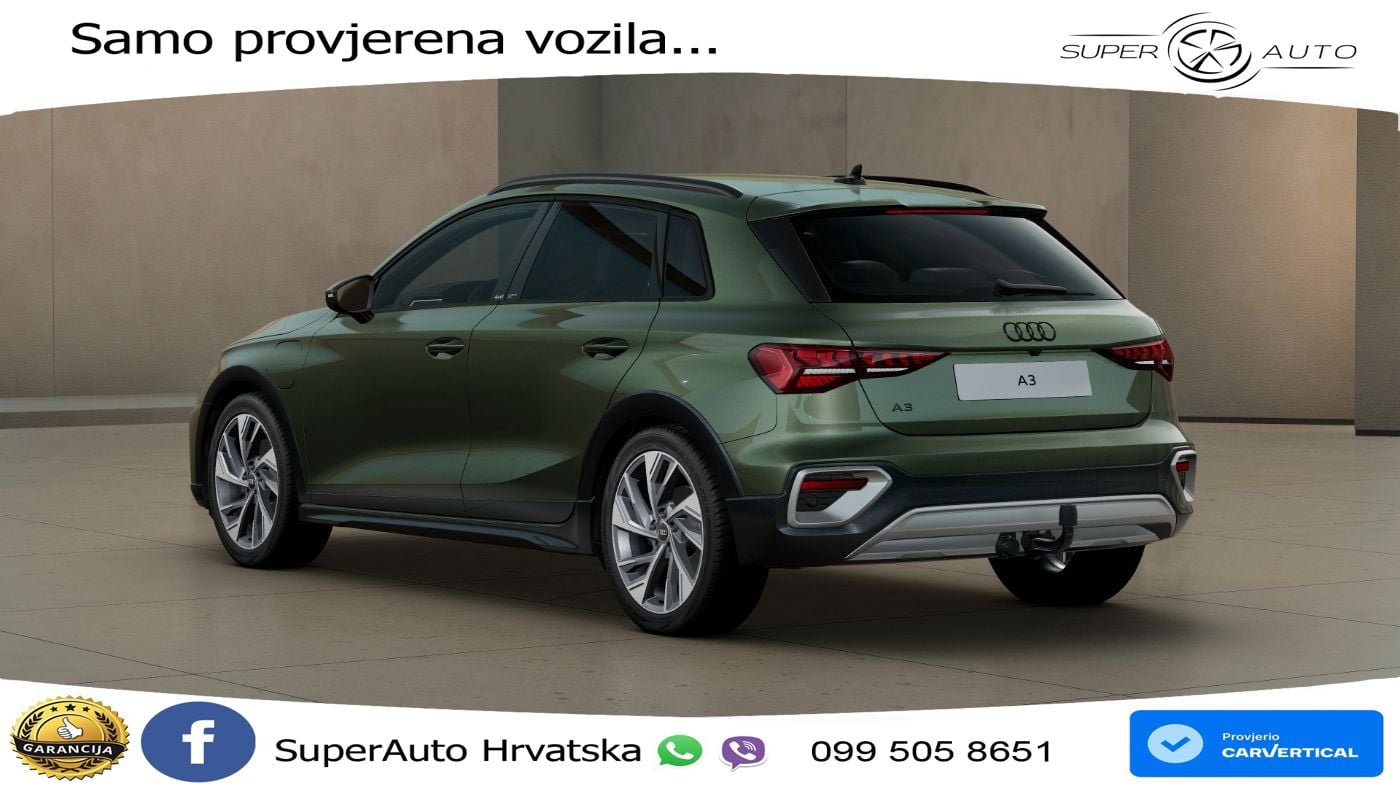 Audi A3 allstreet 40 TFSIe (204 KS) S tronic LED+GR SJED+ACC