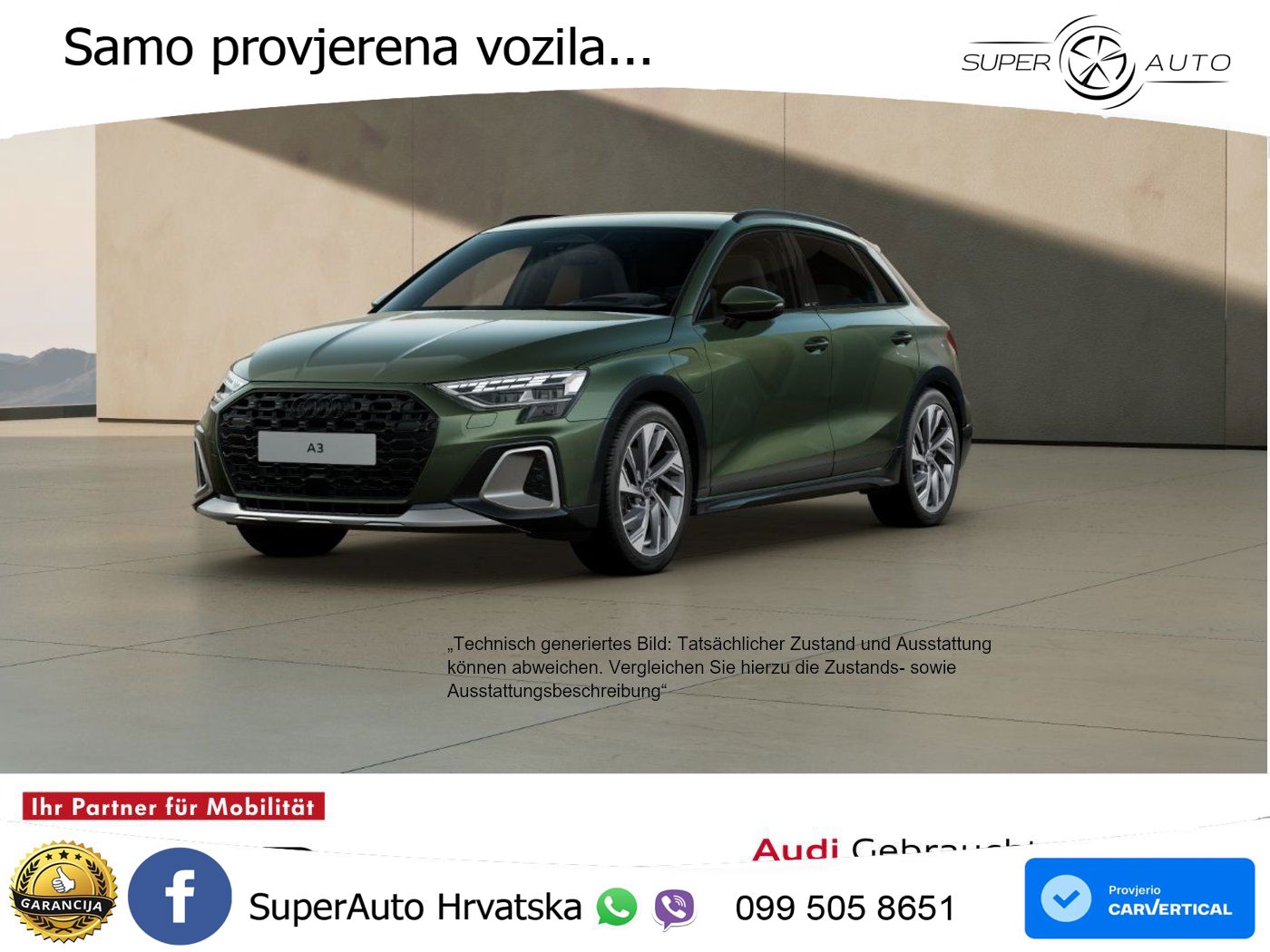 Audi A3 allstreet 40 TFSIe (204 KS) S tronic LED+GR SJED+ACC