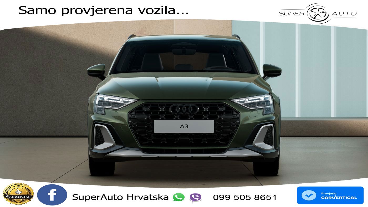 Audi A3 allstreet 40 TFSIe (204 KS) S tronic LED+GR SJED+ACC