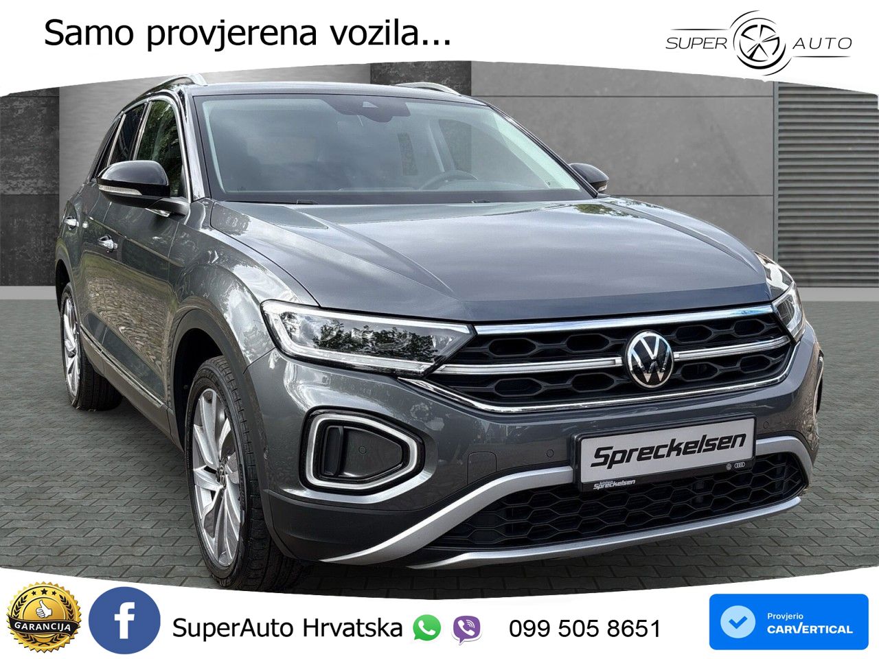 Volkswagen T-Roc I 1.5 TSI (150 KS) DSG LED+GR SJED+ACC