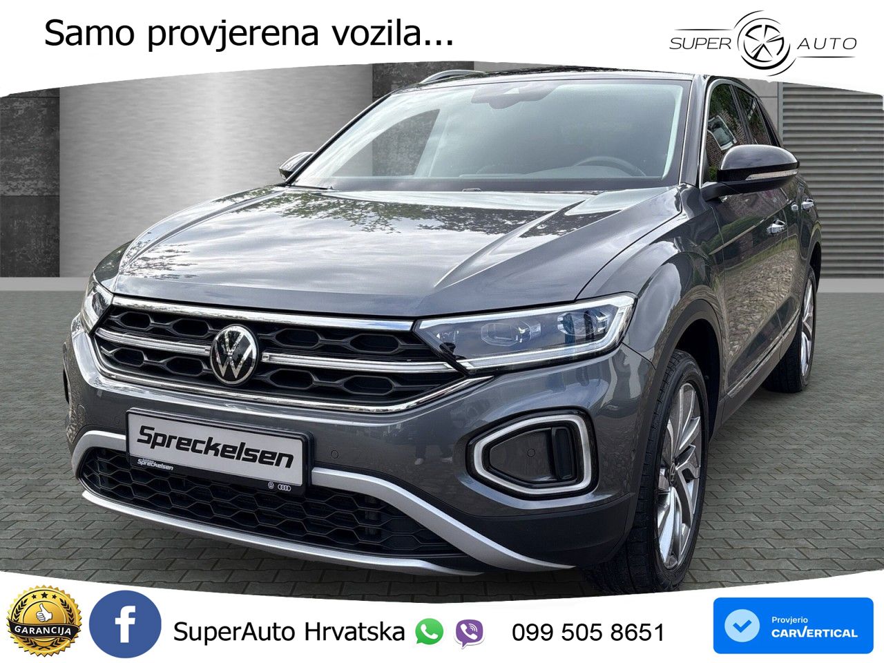 Volkswagen T-Roc I 1.5 TSI (150 KS) DSG LED+GR SJED+ACC