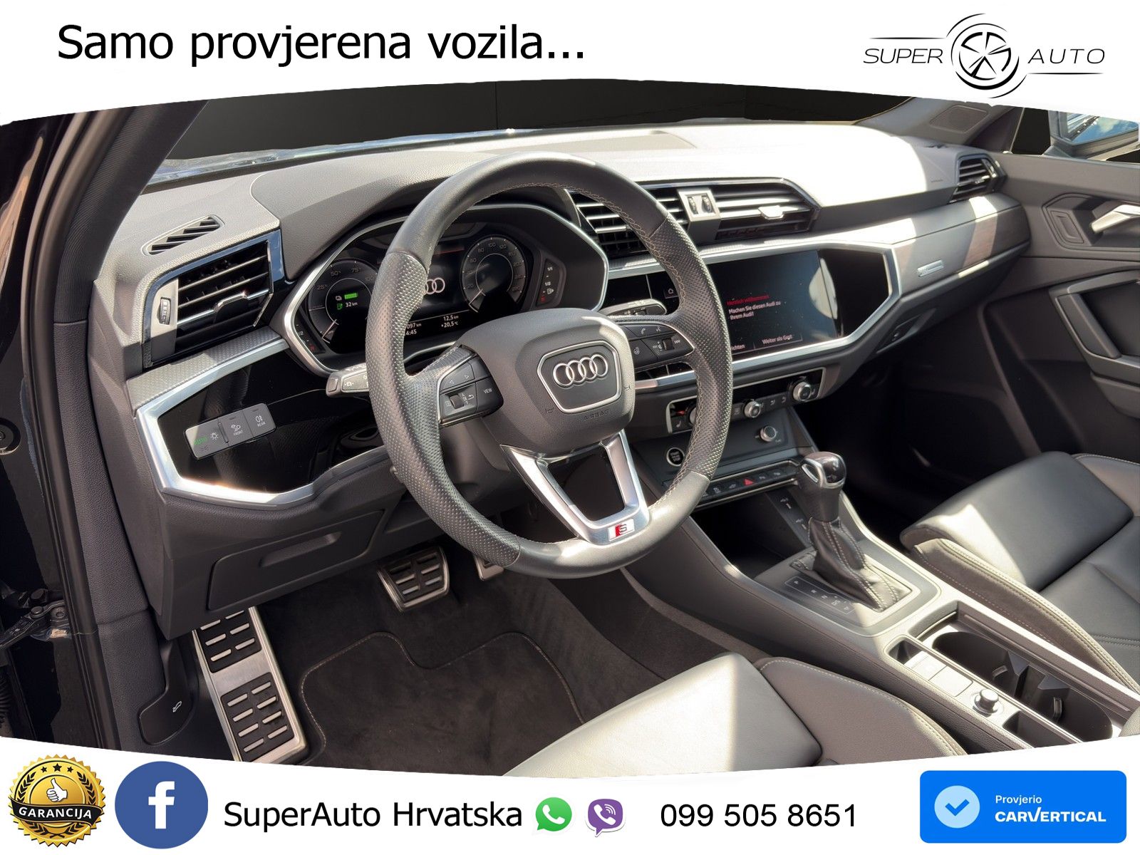 Audi Q3 45 TFSIe (245 KS) S tronic S line LED+GR SJED+ACC