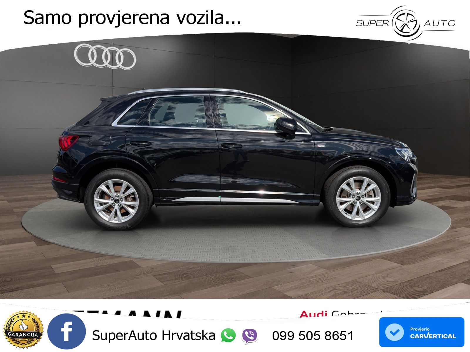 Audi Q3 45 TFSIe (245 KS) S tronic S line LED+GR SJED+ACC