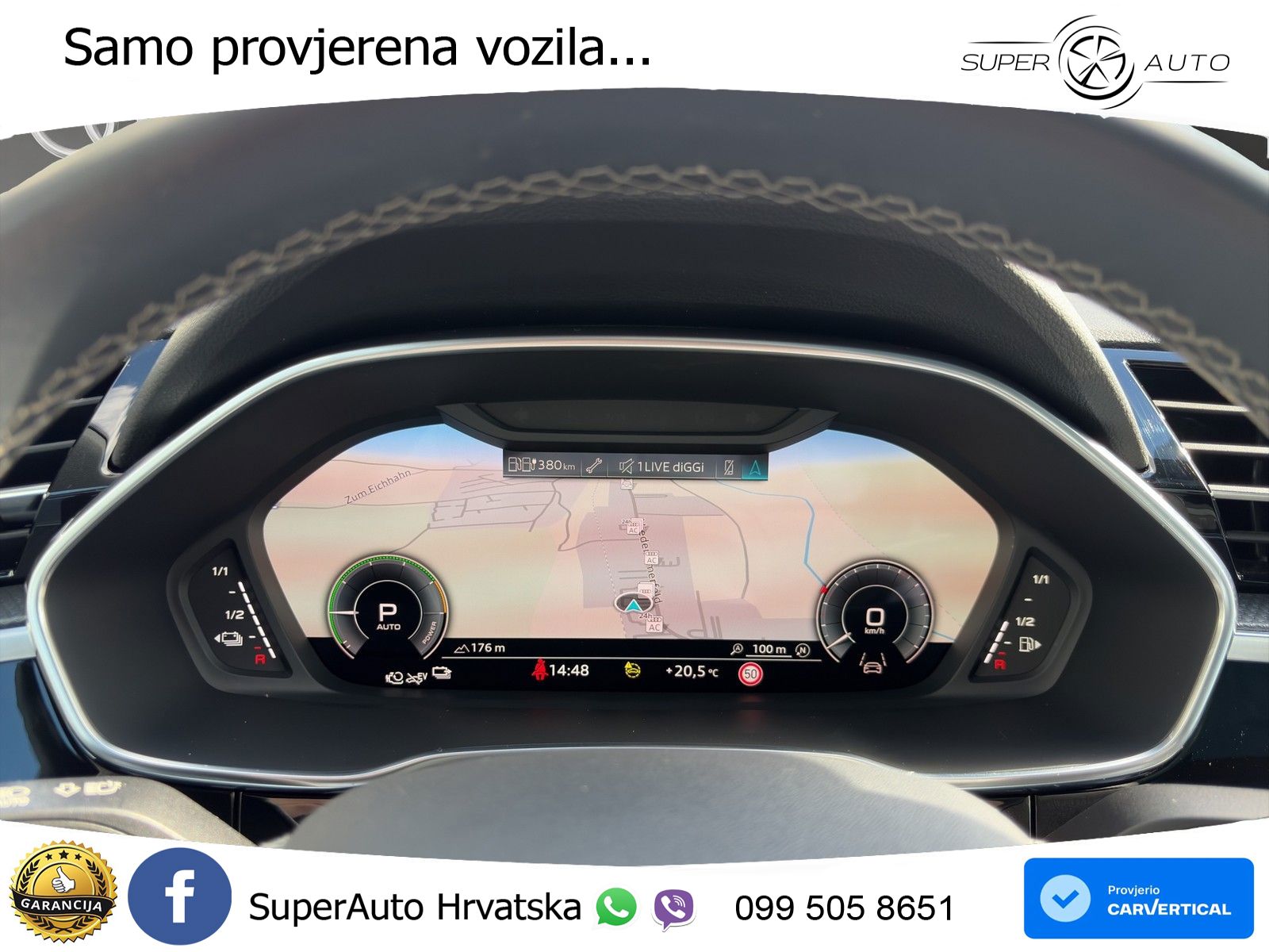 Audi Q3 45 TFSIe (245 KS) S tronic S line LED+GR SJED+ACC