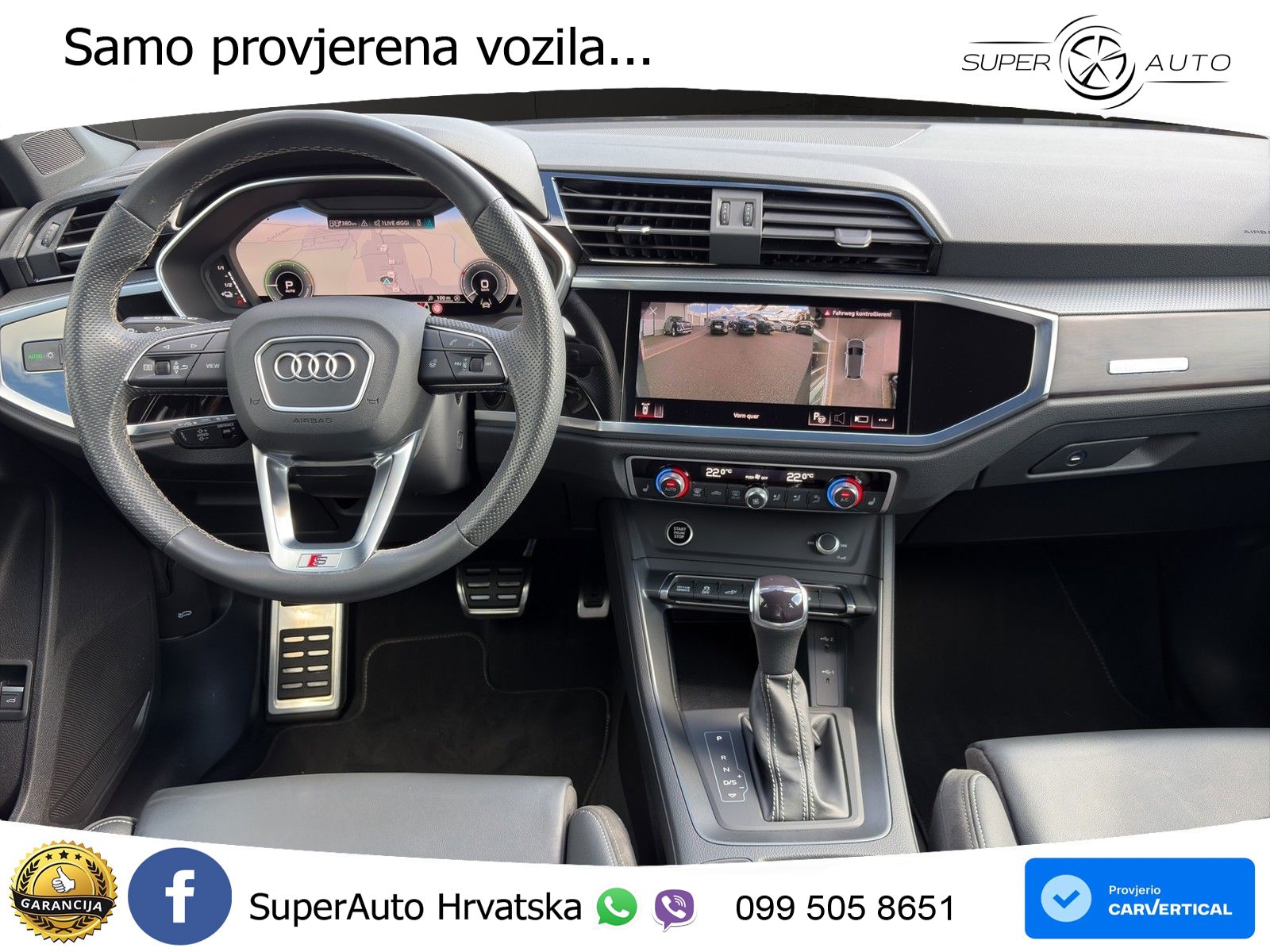 Audi Q3 45 TFSIe (245 KS) S tronic S line LED+GR SJED+ACC