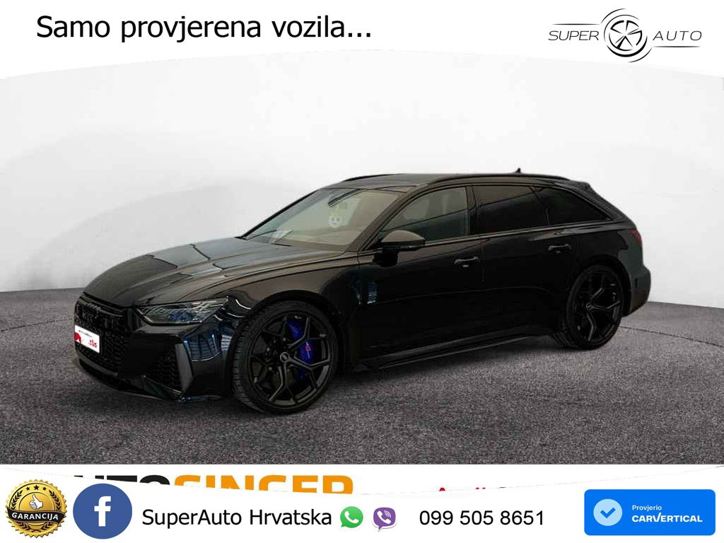 Audi RS6 Avant 4.0 TFSI V8 performance (630 KS)  quattro tiptronic