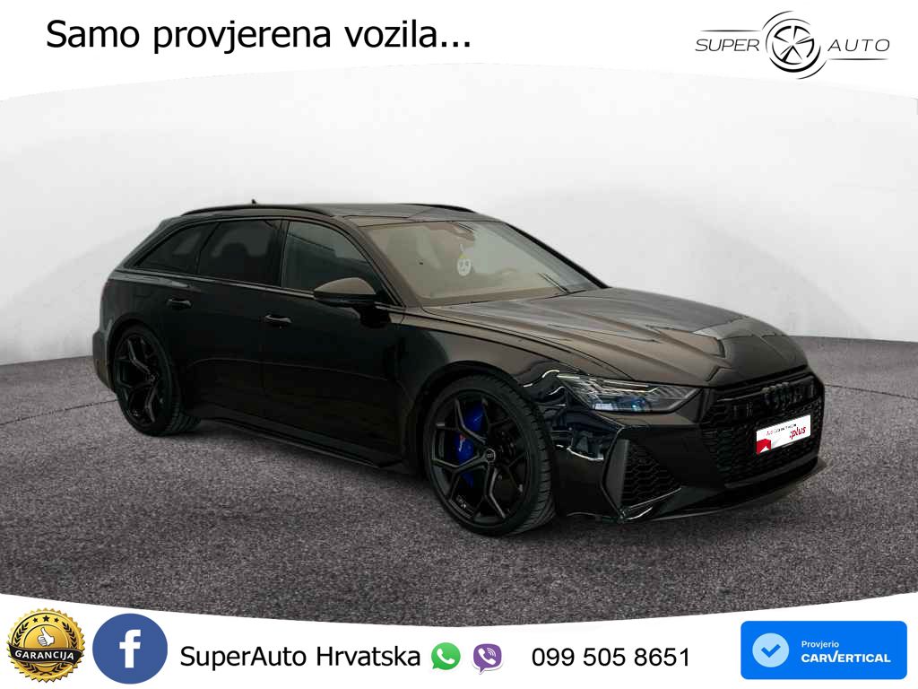 Audi RS6 Avant 4.0 TFSI V8 performance (630 KS)  quattro tiptronic