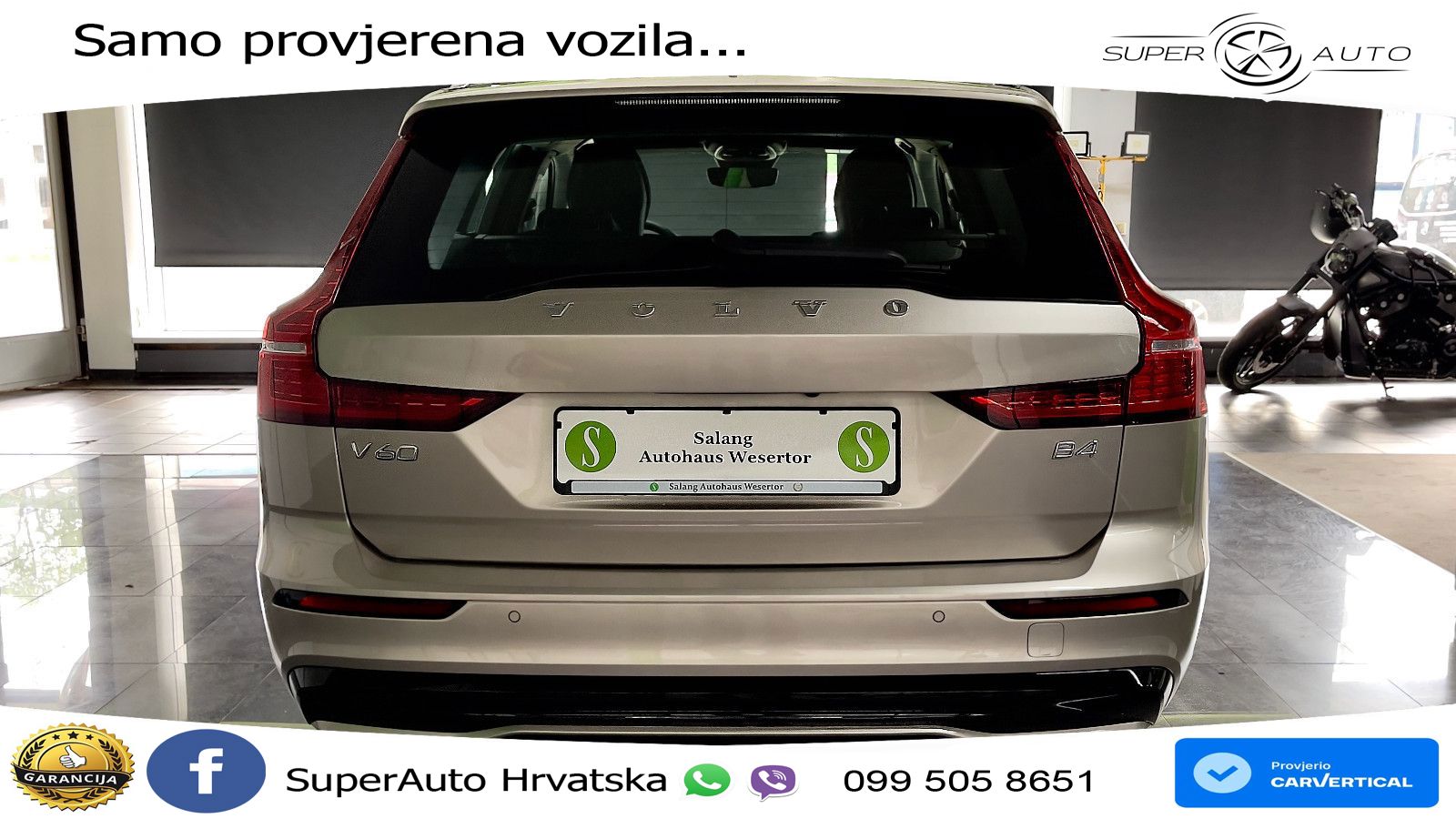 Volvo V60 2.0 B4 Benzin Automatic LED+GR SJED+ACC