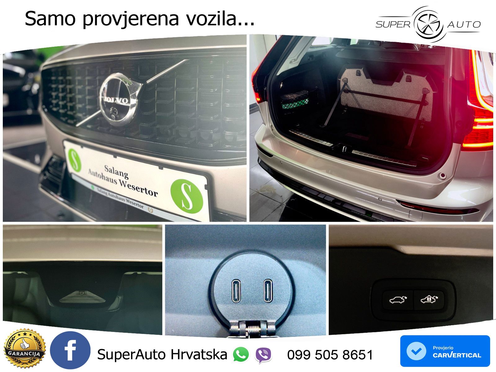 Volvo V60 2.0 B4 Benzin Automatic LED+GR SJED+ACC