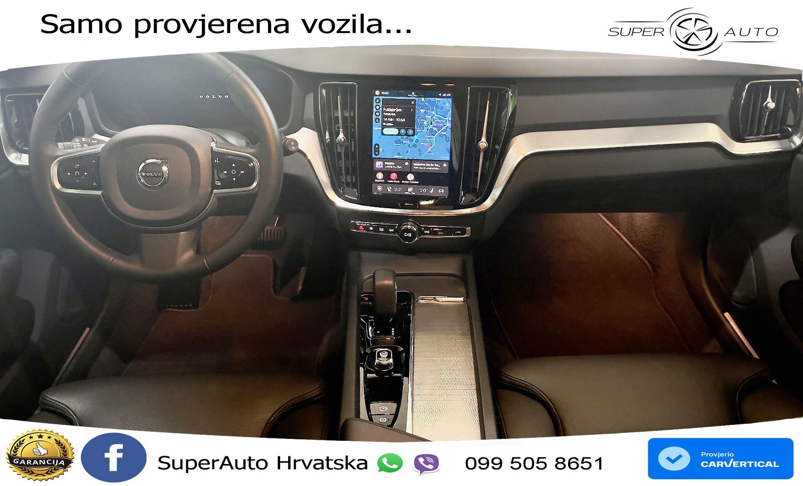 Volvo V60 2.0 B4 Benzin Automatic LED+GR SJED+ACC