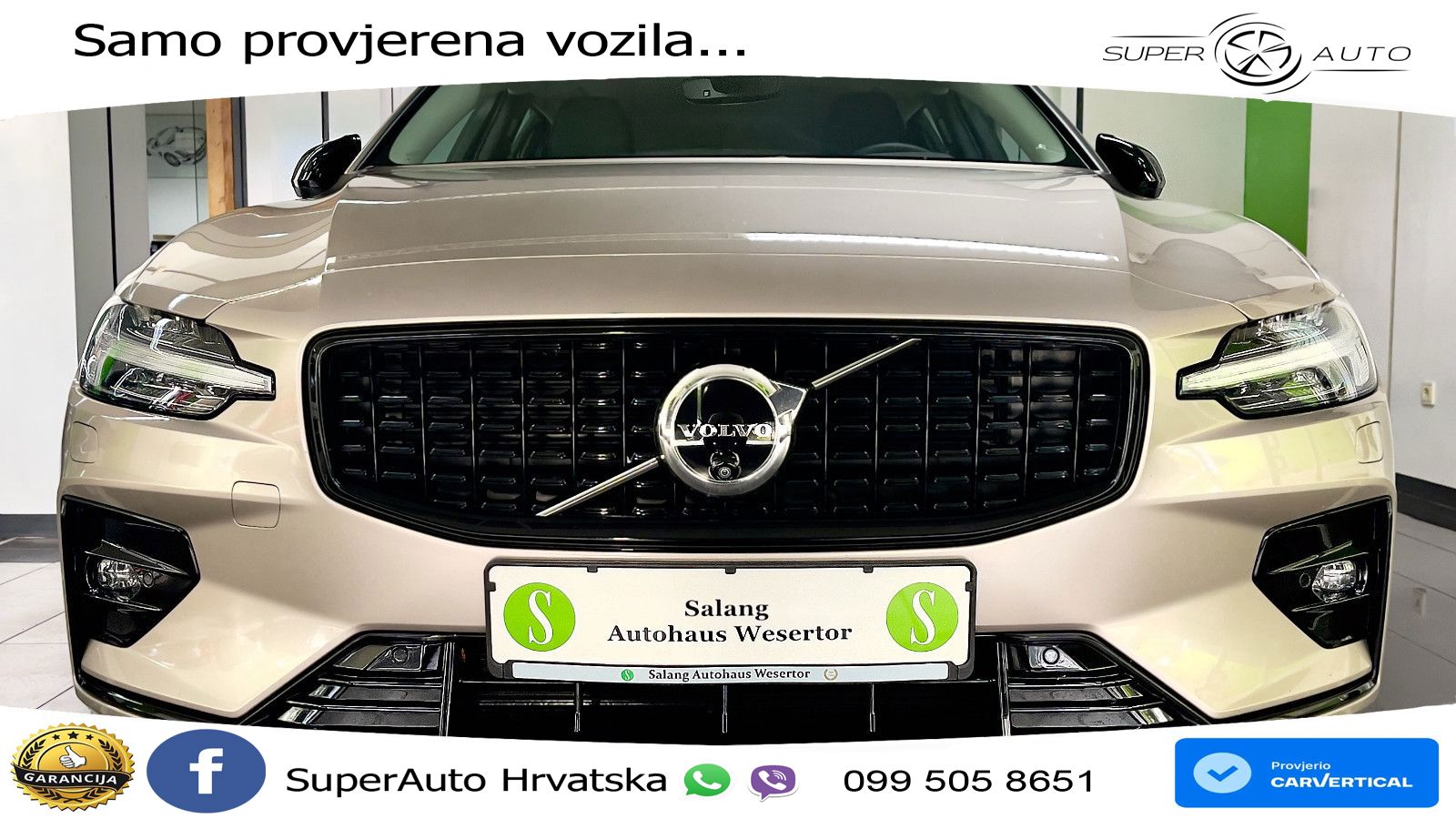 Volvo V60 2.0 B4 Benzin Automatic LED+GR SJED+ACC