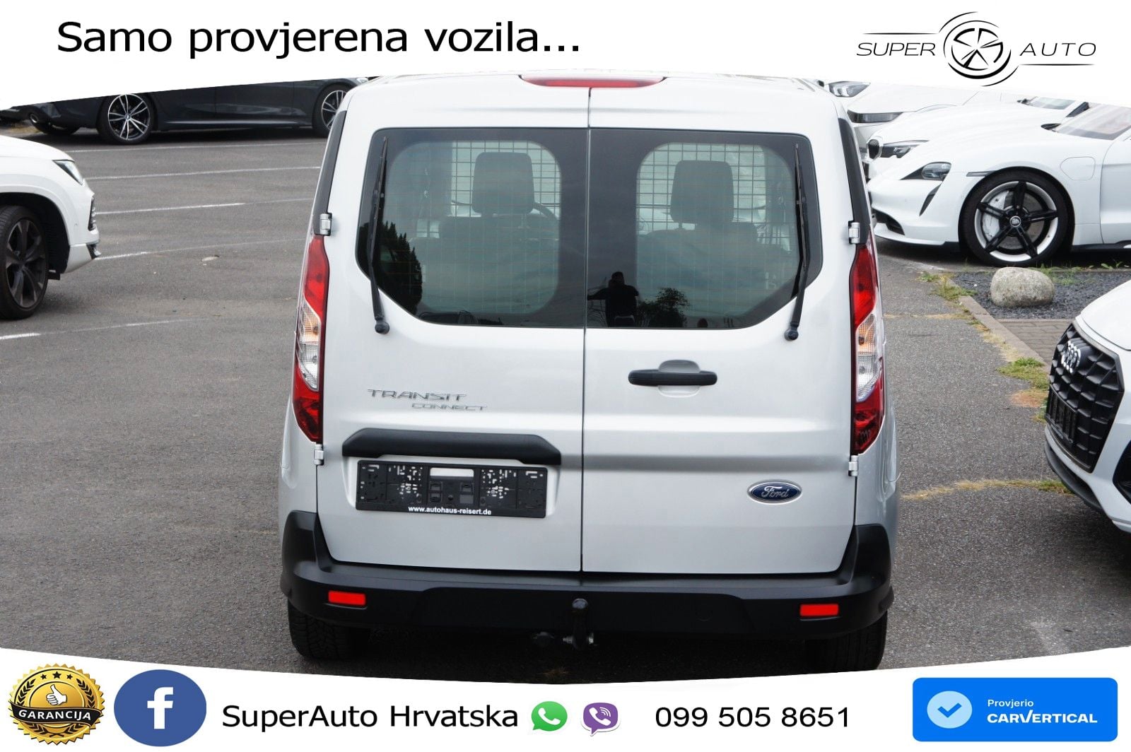Ford Transit Connect lang L2*5SITZE*AHK*DAB*2xSCH.TÜR 101 KS