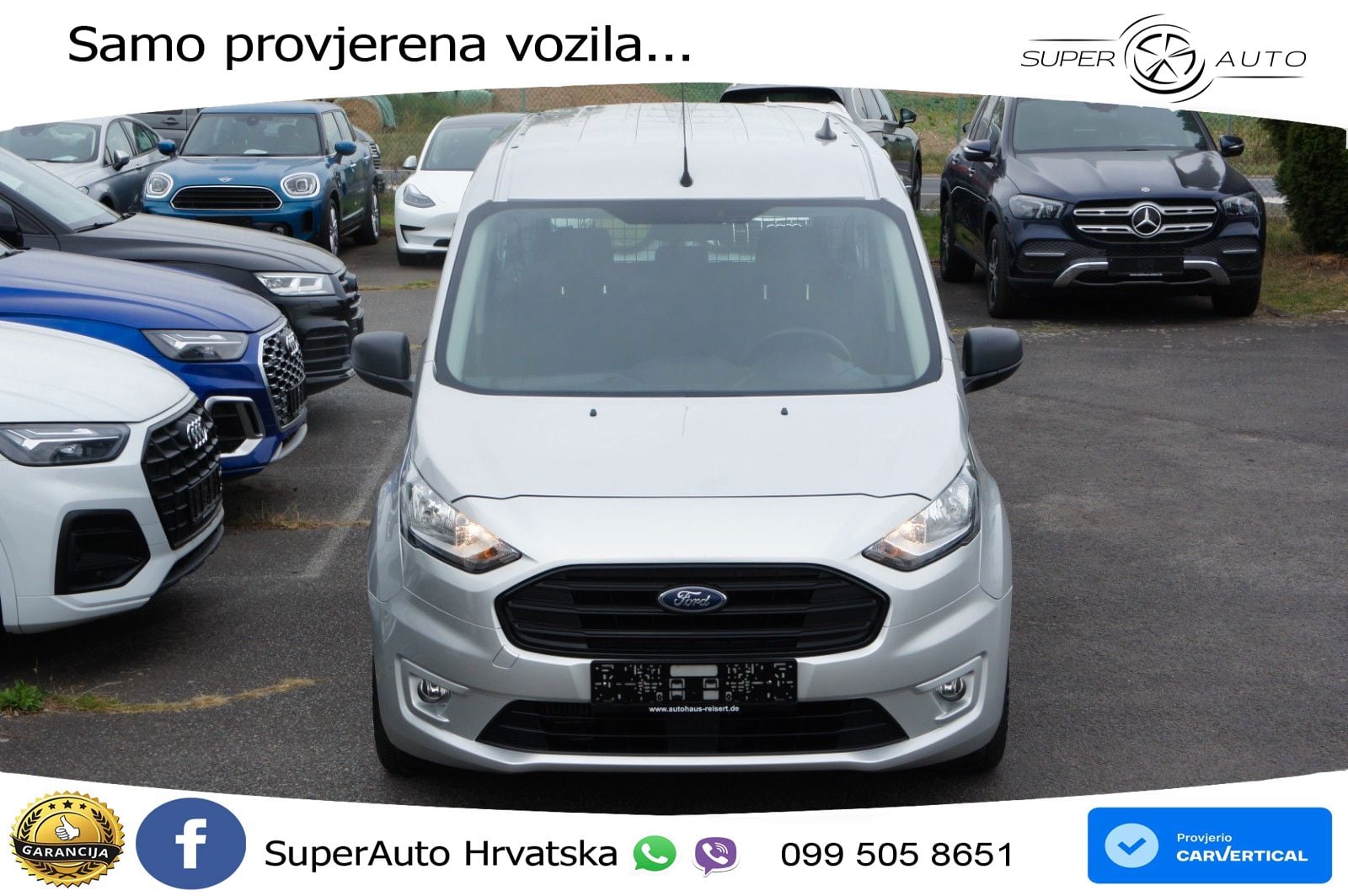Ford Transit Connect lang L2*5SITZE*AHK*DAB*2xSCH.TÜR 101 KS
