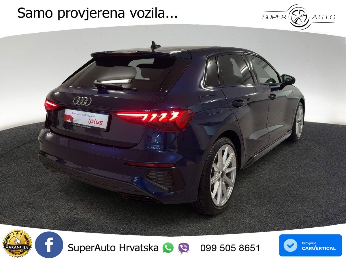 Audi A3 35 TFSI (150 KS) S tronic S line LED+GR SJED+ACC