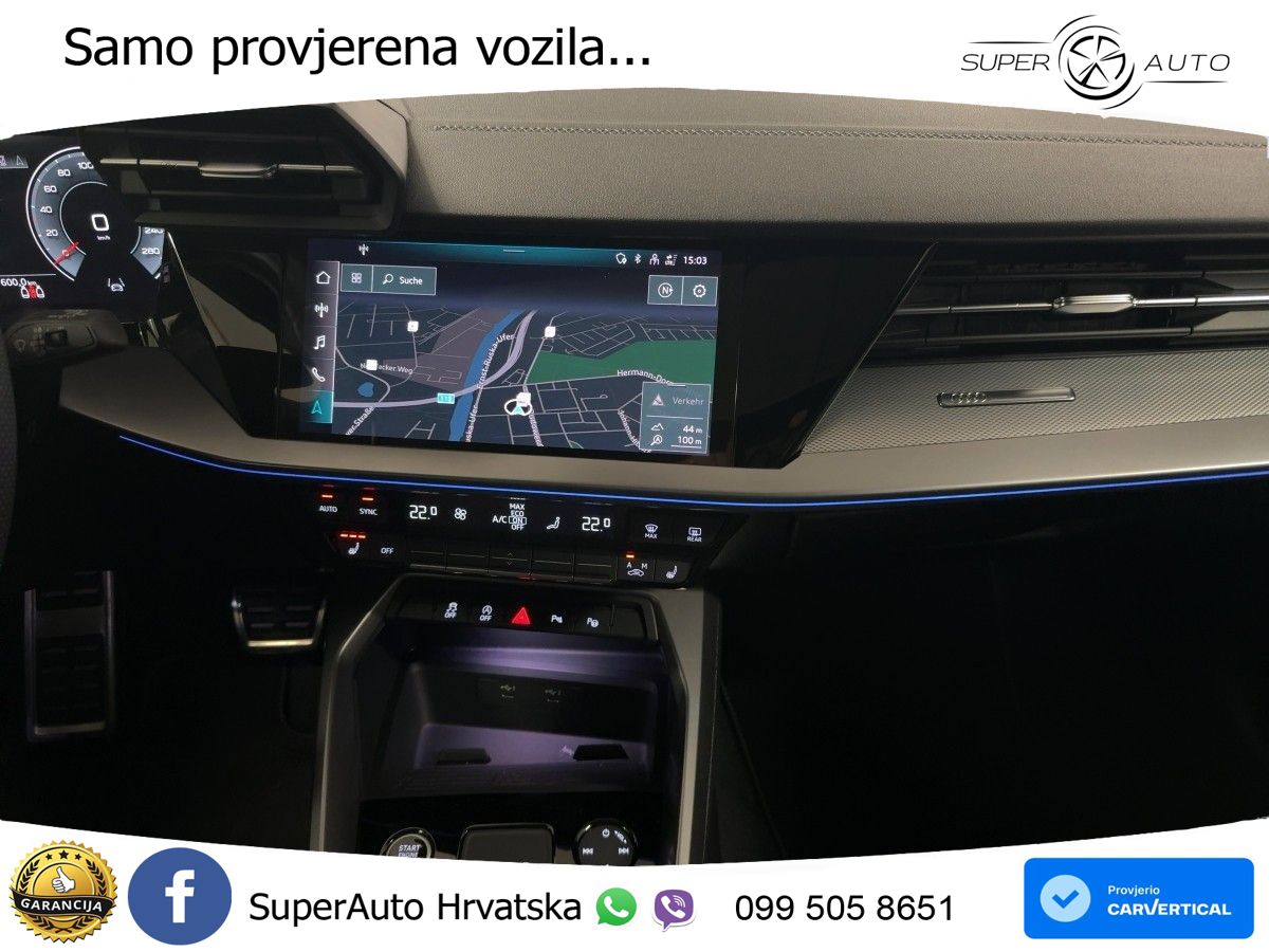 Audi A3 35 TFSI (150 KS) S tronic S line LED+GR SJED+ACC
