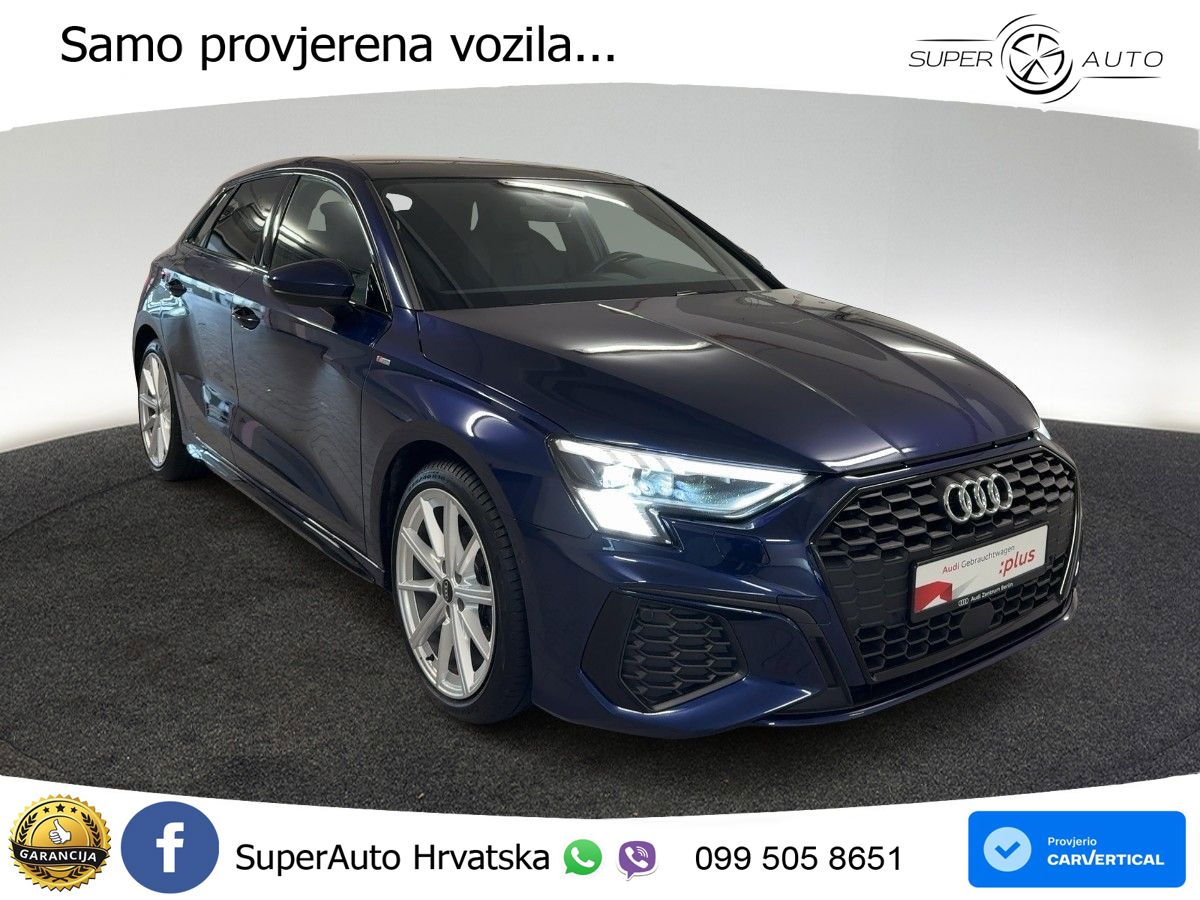 Audi A3 35 TFSI (150 KS) S tronic S line LED+GR SJED+ACC