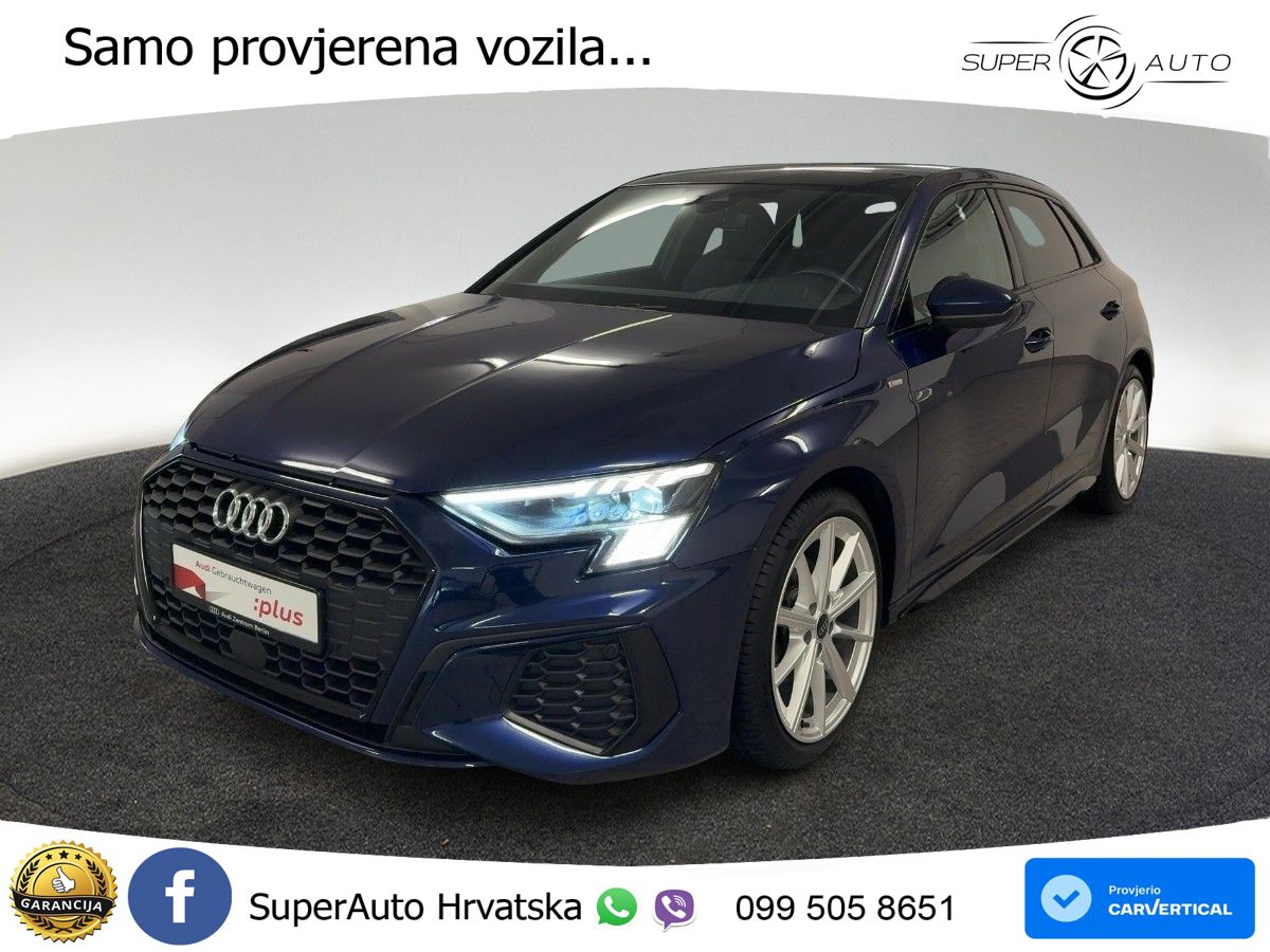 Audi A3 35 TFSI (150 KS) S tronic S line LED+GR SJED+ACC