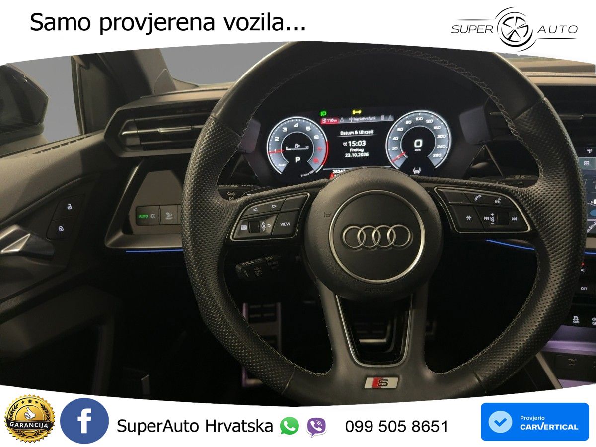 Audi A3 35 TFSI (150 KS) S tronic S line LED+GR SJED+ACC