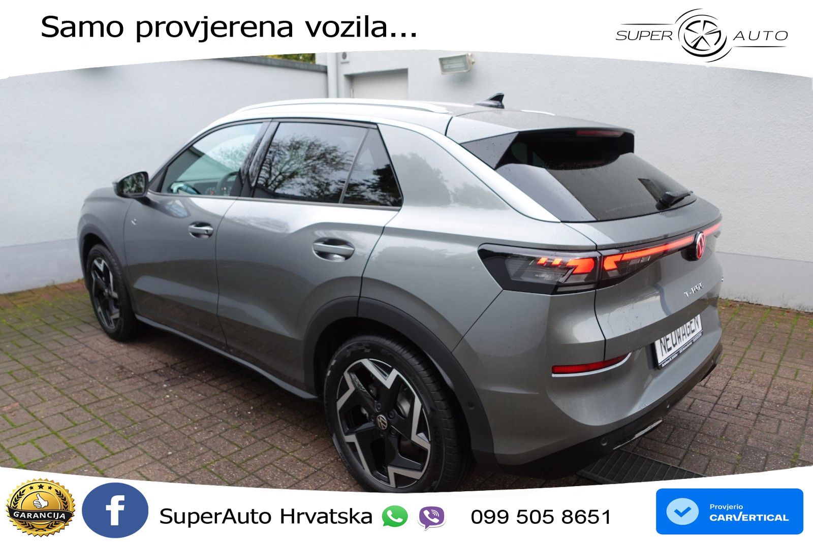 Volkswagen T-Roc 1.5 eTSI (150 KS)  DSG R-Line LED+GR SJED+ACC