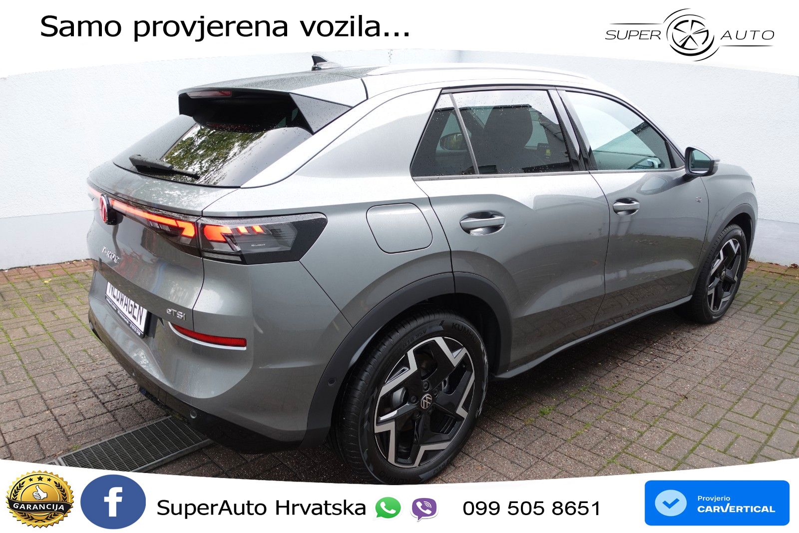 Volkswagen T-Roc 1.5 eTSI (150 KS)  DSG R-Line LED+GR SJED+ACC