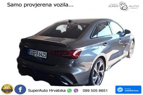 Audi S3 Limuzina 2.0 TFSI (333 KS) quattro S tronic LED+GR SJED+ACC