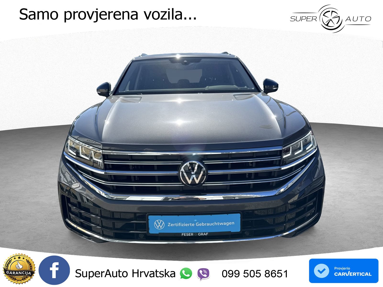 Volkswagen Touareg 3.0 V6 TDI (231 KS) 4MOTION Tiptronic ZRAČNI+ACC+GR SJED+KAM