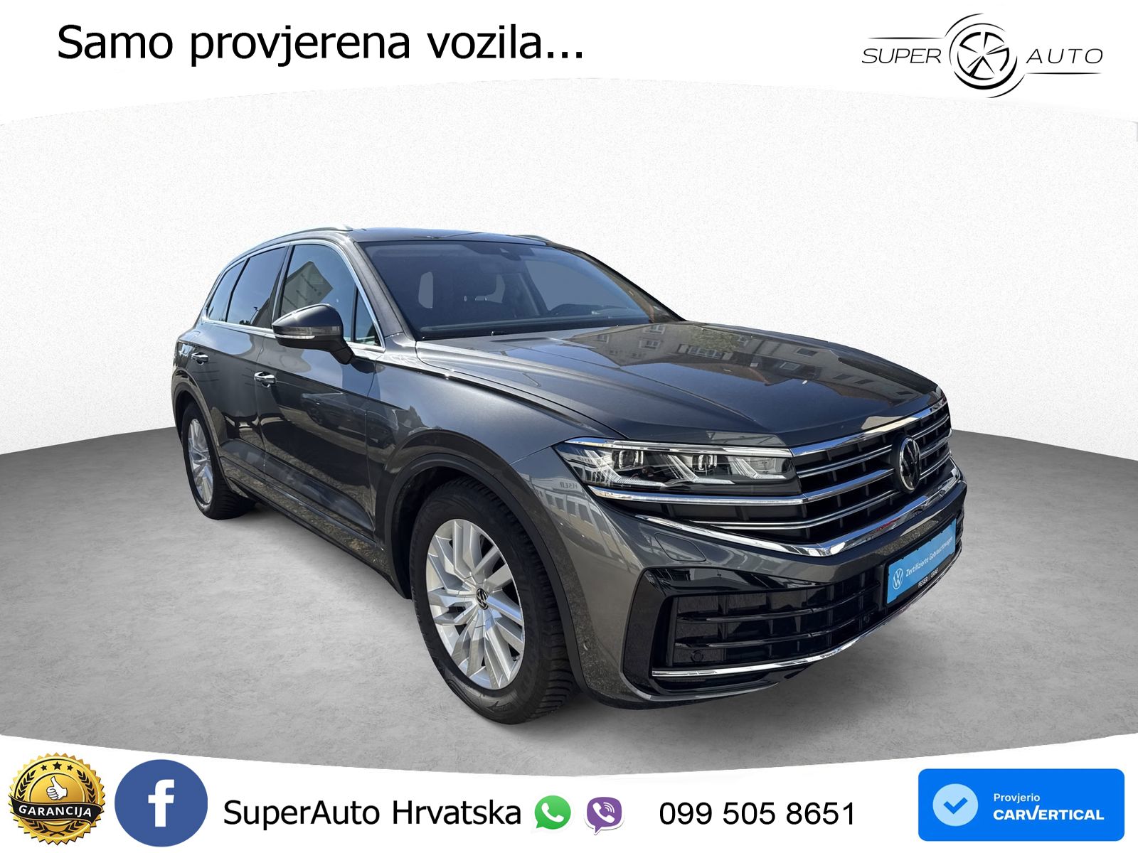 Volkswagen Touareg 3.0 V6 TDI (231 KS) 4MOTION Tiptronic ZRAČNI+ACC+GR SJED+KAM