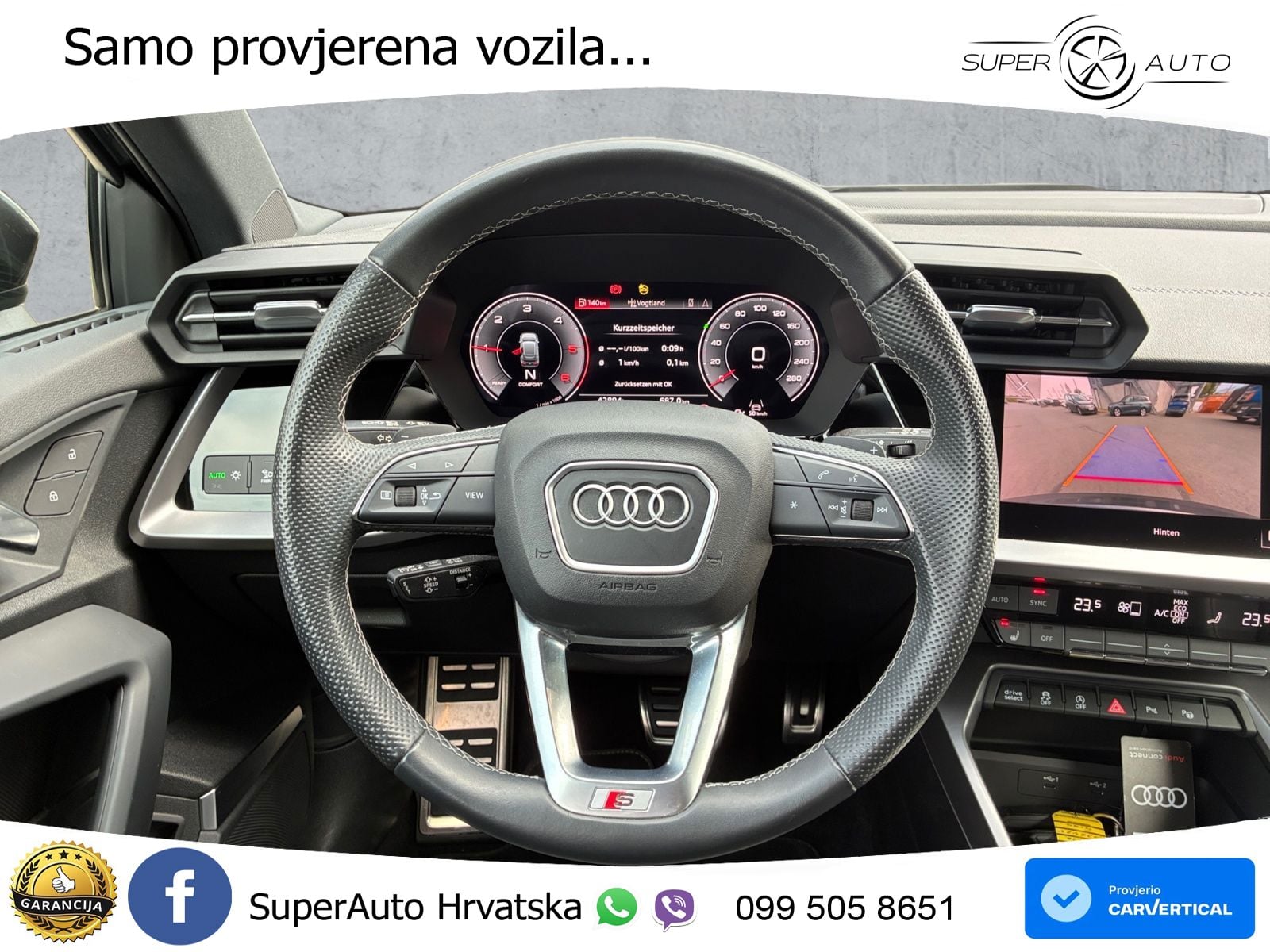 Audi A3 40 TDI (200 KS) quattro S tronic S line LED+GR SJED+ACC