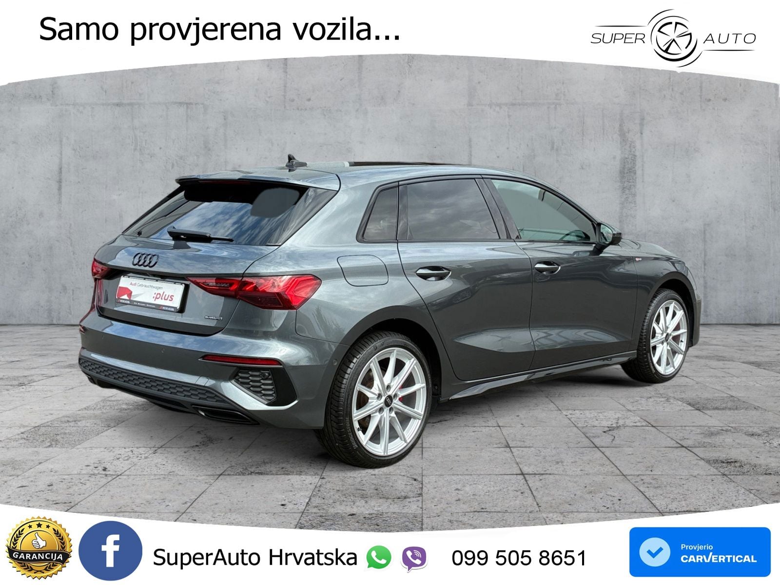 Audi A3 40 TDI (200 KS) quattro S tronic S line LED+GR SJED+ACC