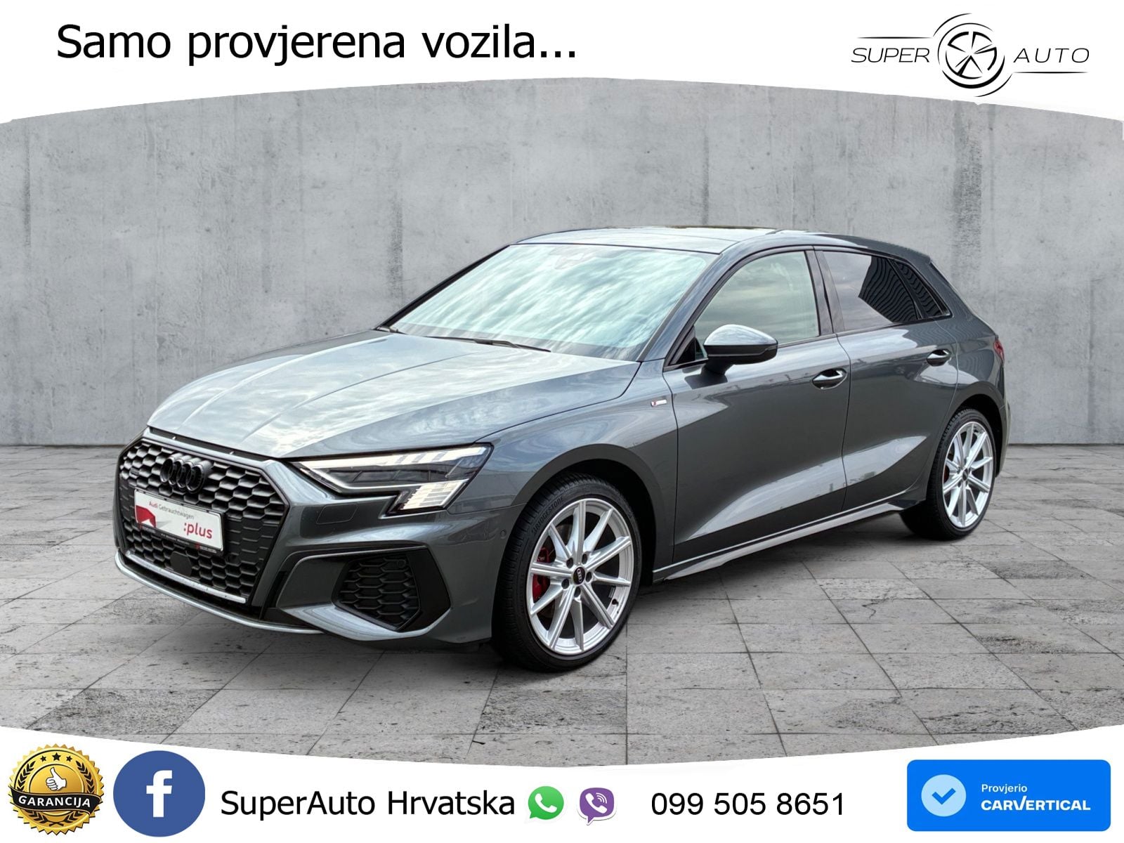Audi A3 40 TDI (200 KS) quattro S tronic S line LED+GR SJED+ACC