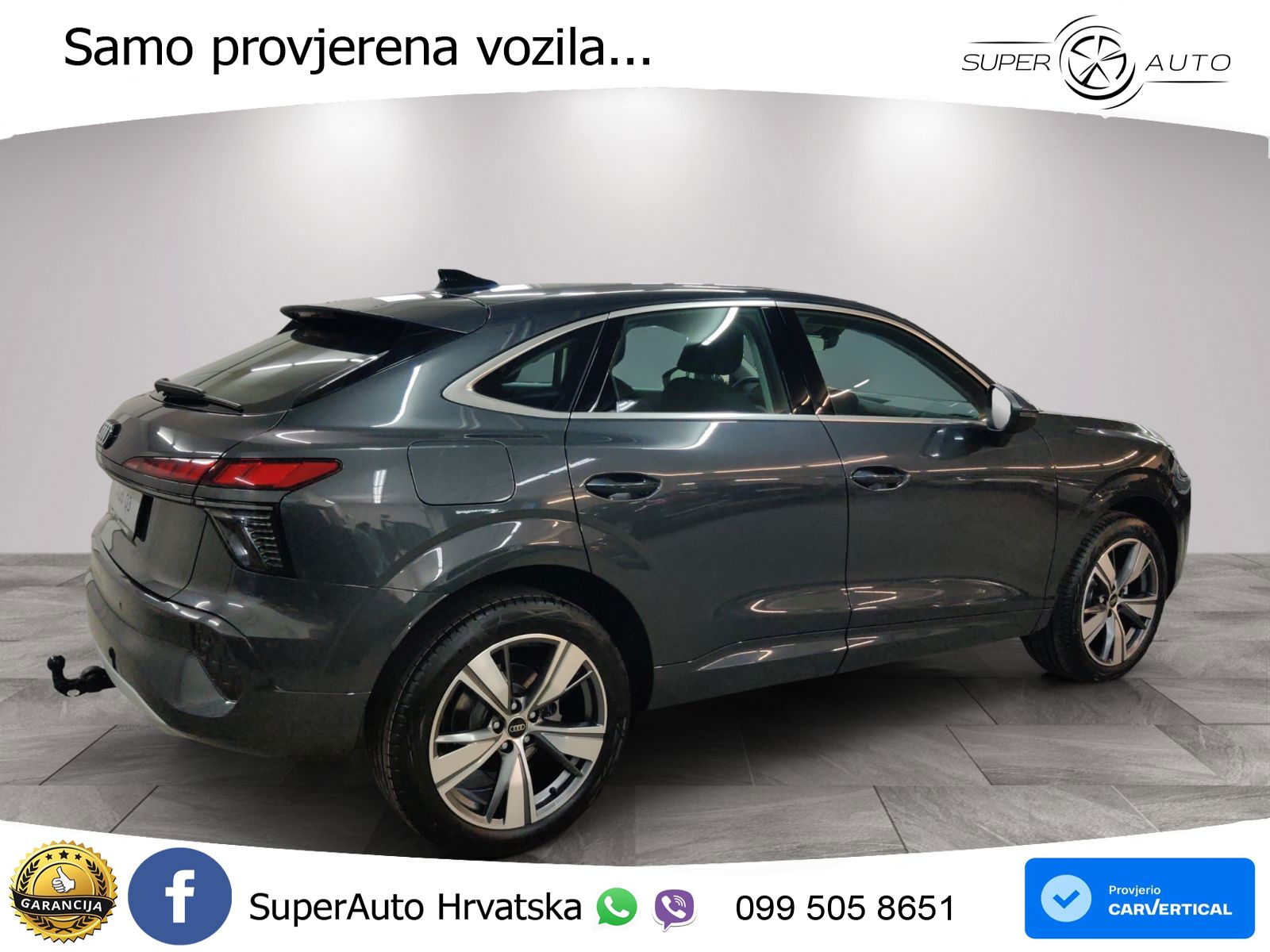 Audi Q3 III Sportback 1.5 TFSI (150 KS) S tronic LED+GR SJED+ACC