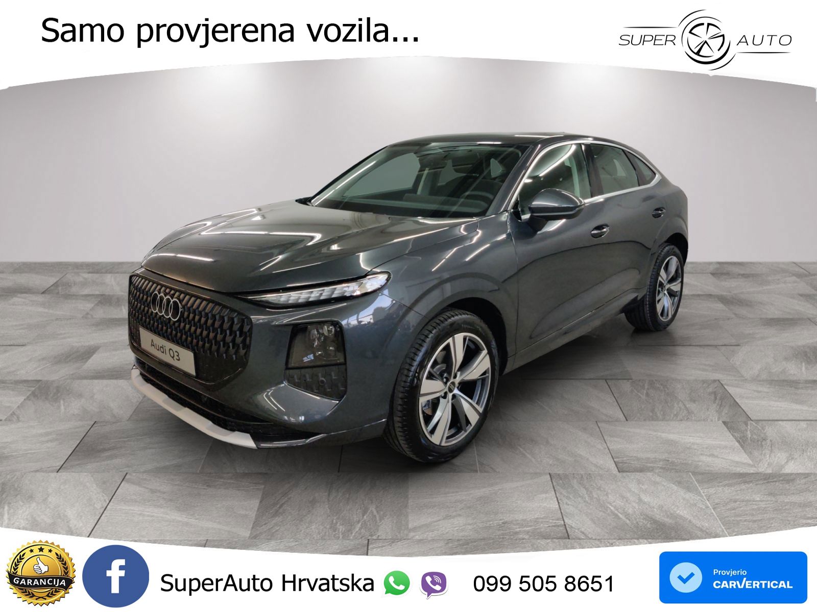 Audi Q3 III Sportback 1.5 TFSI (150 KS) S tronic LED+GR SJED+ACC