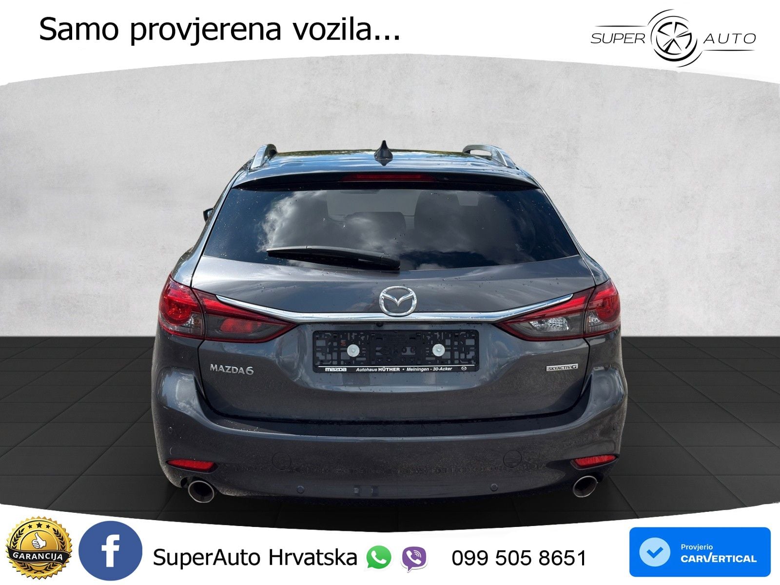 Mazda 6 Sport Combi 2.0 SKYACTIV-G (165 KS) LED+GR SJED+ACC
