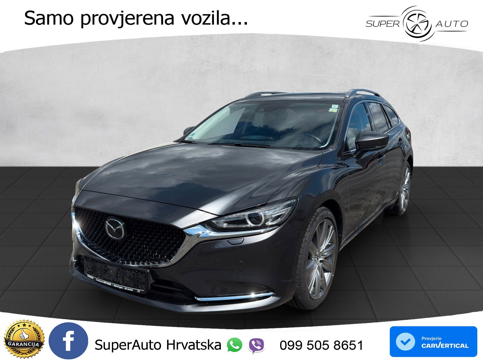Mazda 6 Sport Combi 2.0 SKYACTIV-G (165 KS) LED+GR SJED+ACC