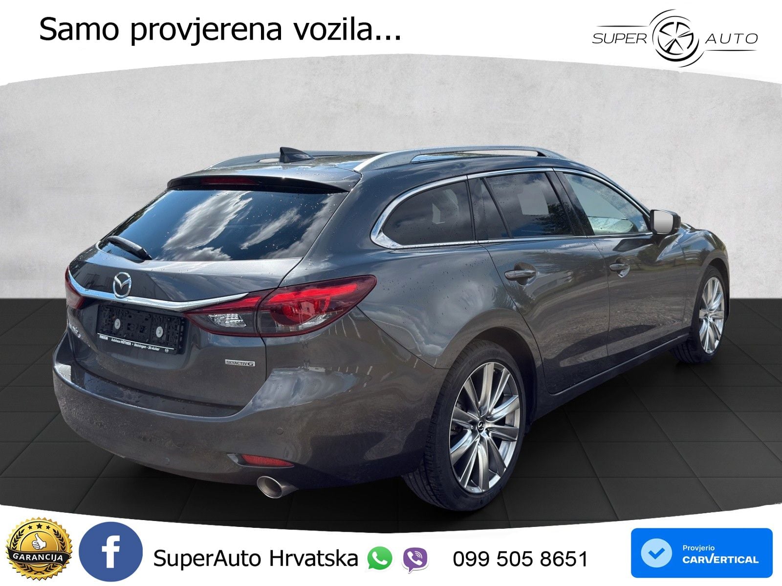 Mazda 6 Sport Combi 2.0 SKYACTIV-G (165 KS) LED+GR SJED+ACC