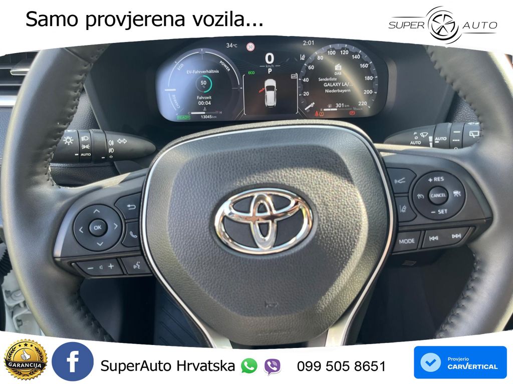 Toyota RAV4 2.5 (222 KS) Hybrid AWD-i eCVT LED+GR SJED+ACC