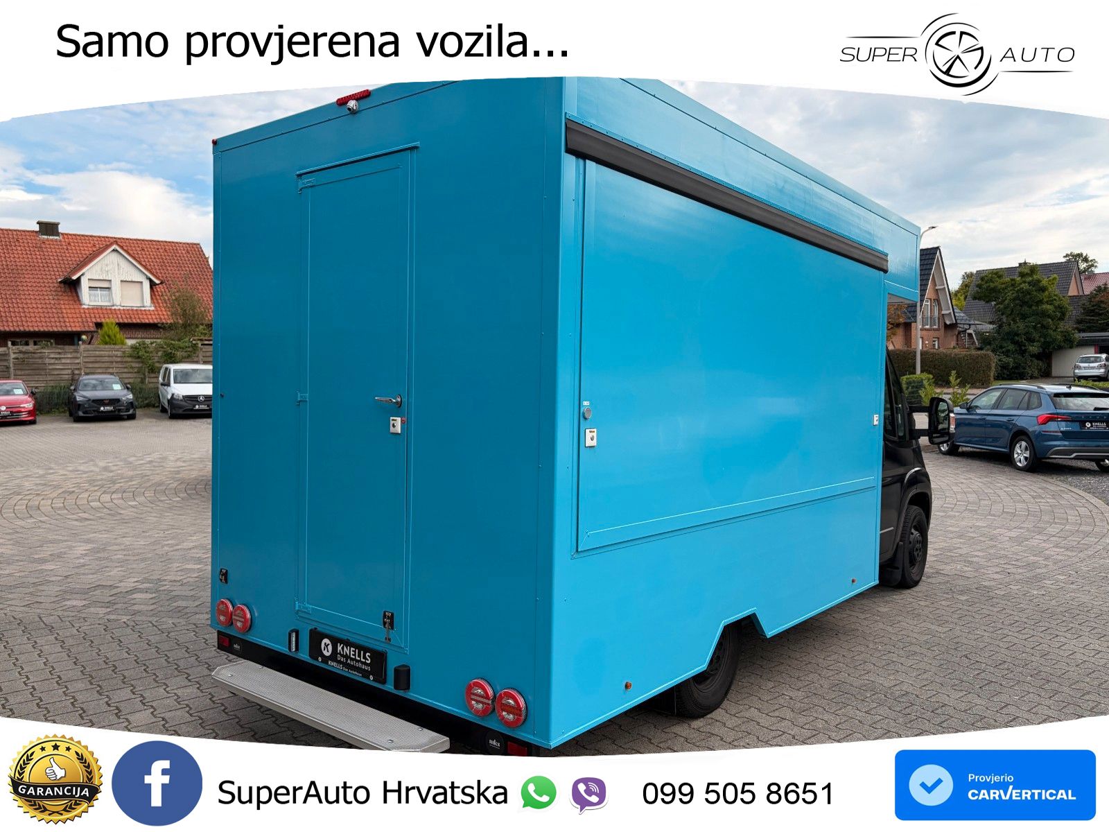 Peugeot Boxer Verkaufswagen Food Truck 140 KS