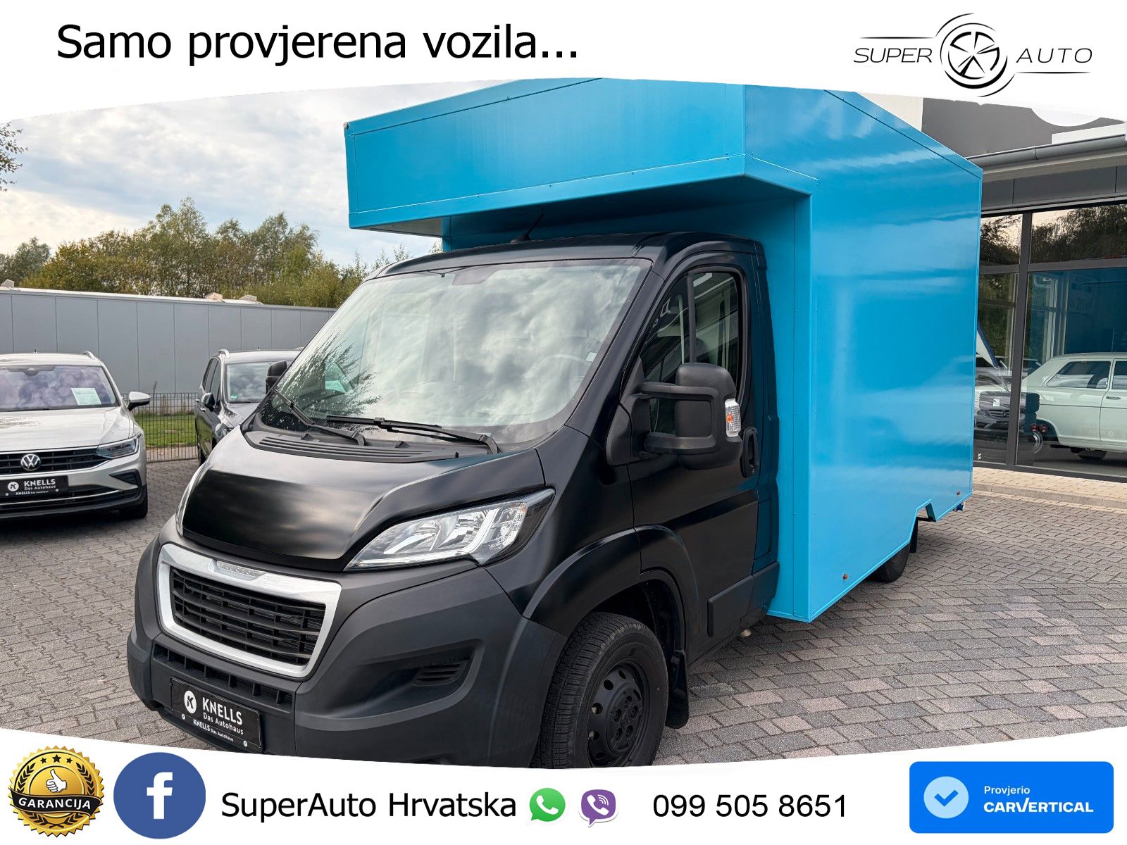 Peugeot Boxer Verkaufswagen Food Truck 140 KS