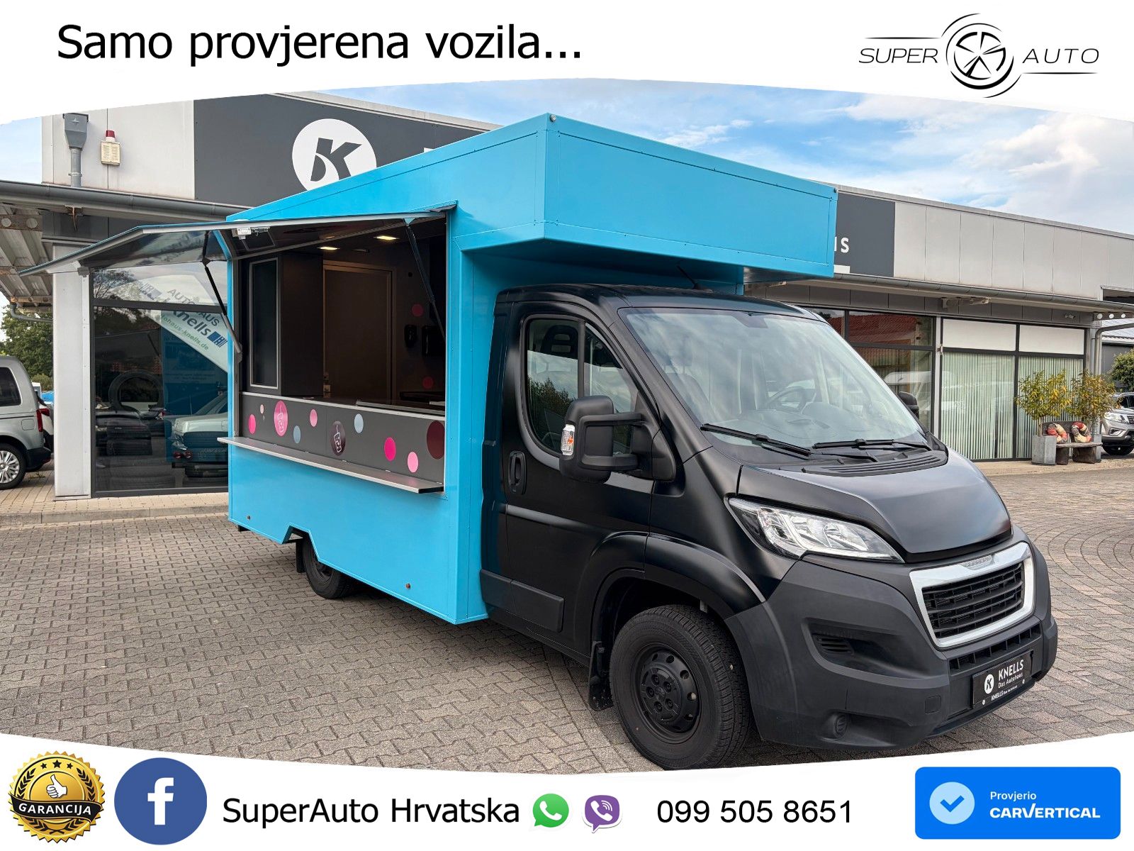 Peugeot Boxer Verkaufswagen Food Truck 140 KS