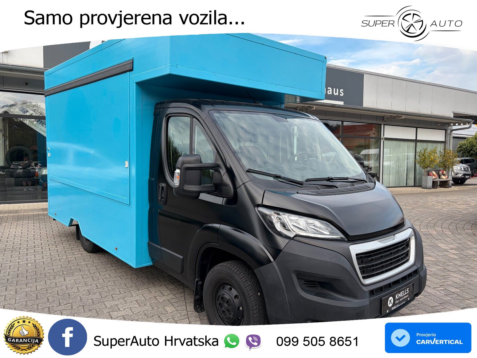Peugeot Boxer Verkaufswagen Food Truck 140 KS