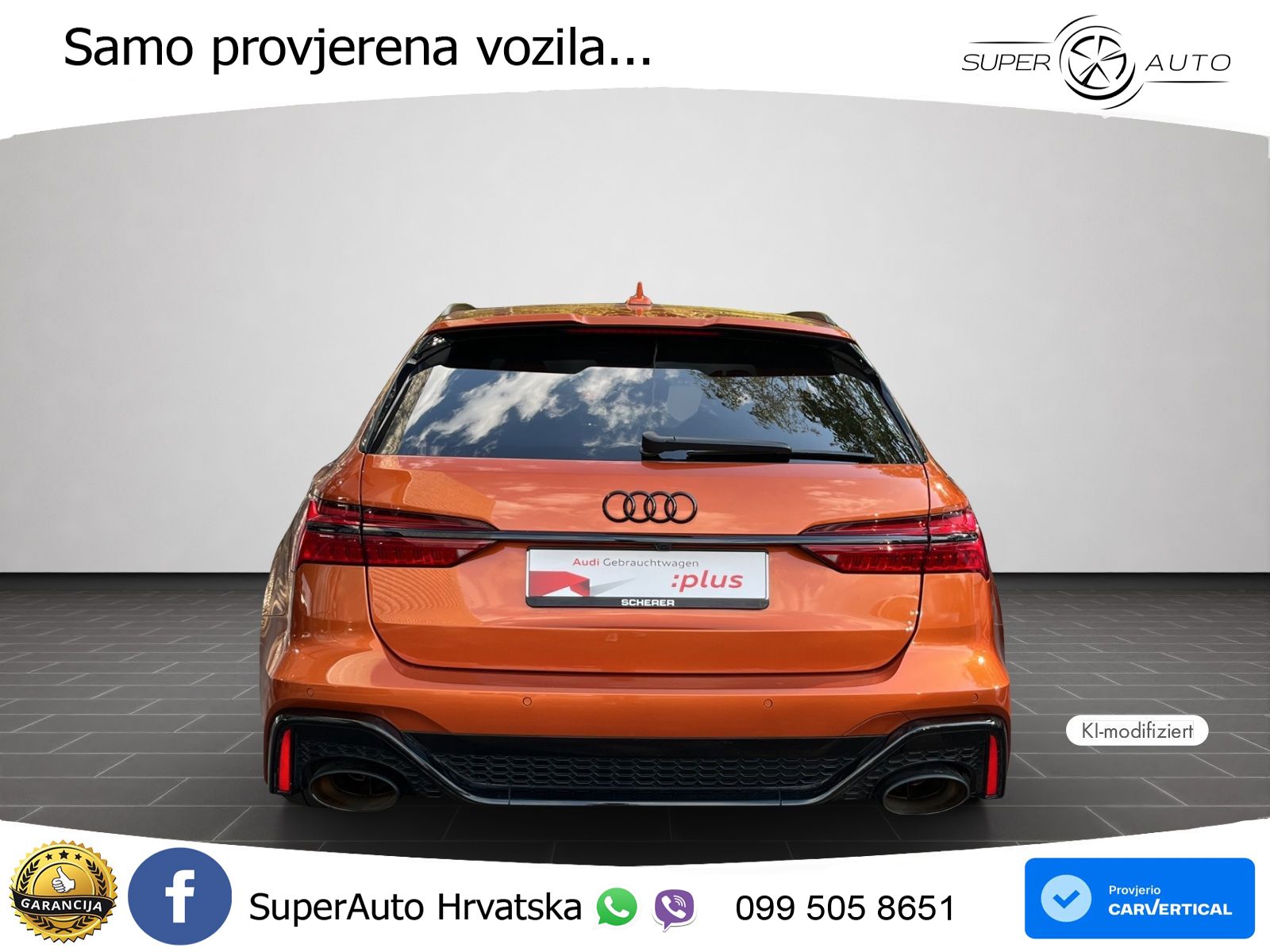 Audi RS6 Avant 4.0 TFSI V8 (600 KS) quattro Tiptronic MATRIX+GR SJED+KAM