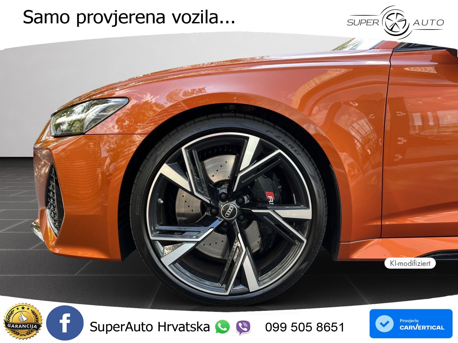 Audi RS6 Avant 4.0 TFSI V8 (600 KS) quattro Tiptronic MATRIX+GR SJED+KAM