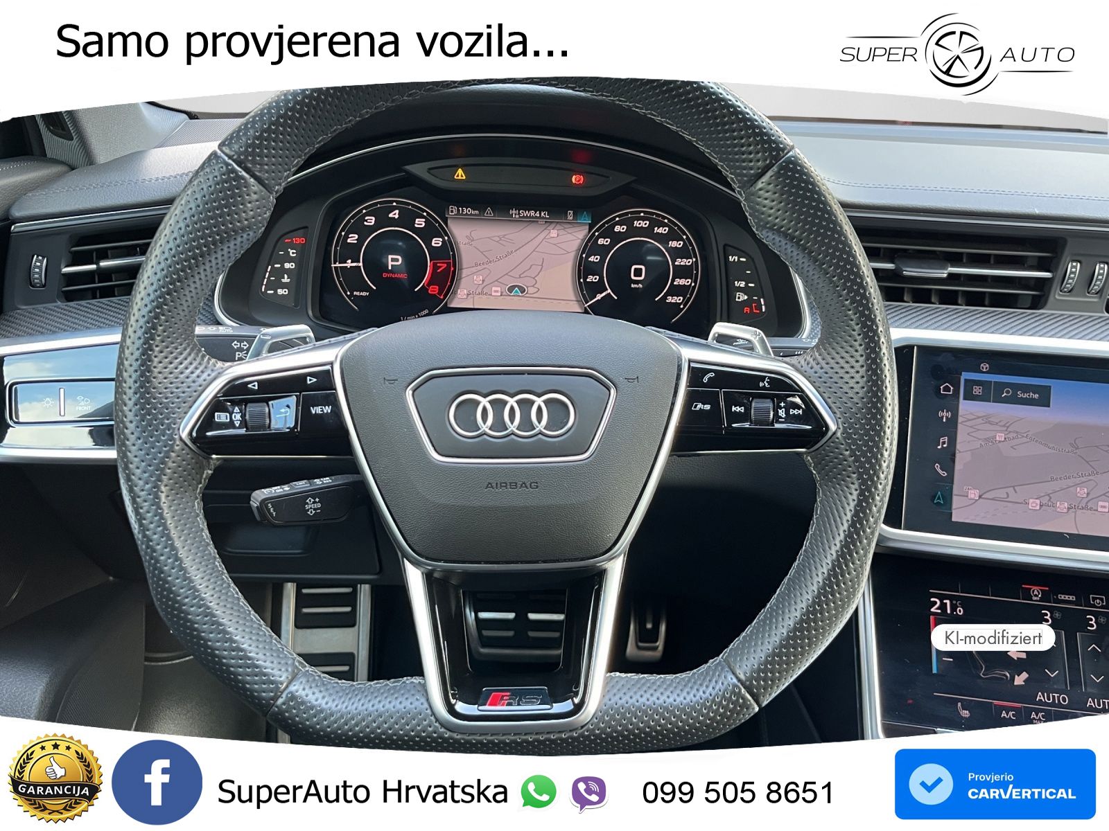 Audi RS6 Avant 4.0 TFSI V8 (600 KS) quattro Tiptronic MATRIX+GR SJED+KAM