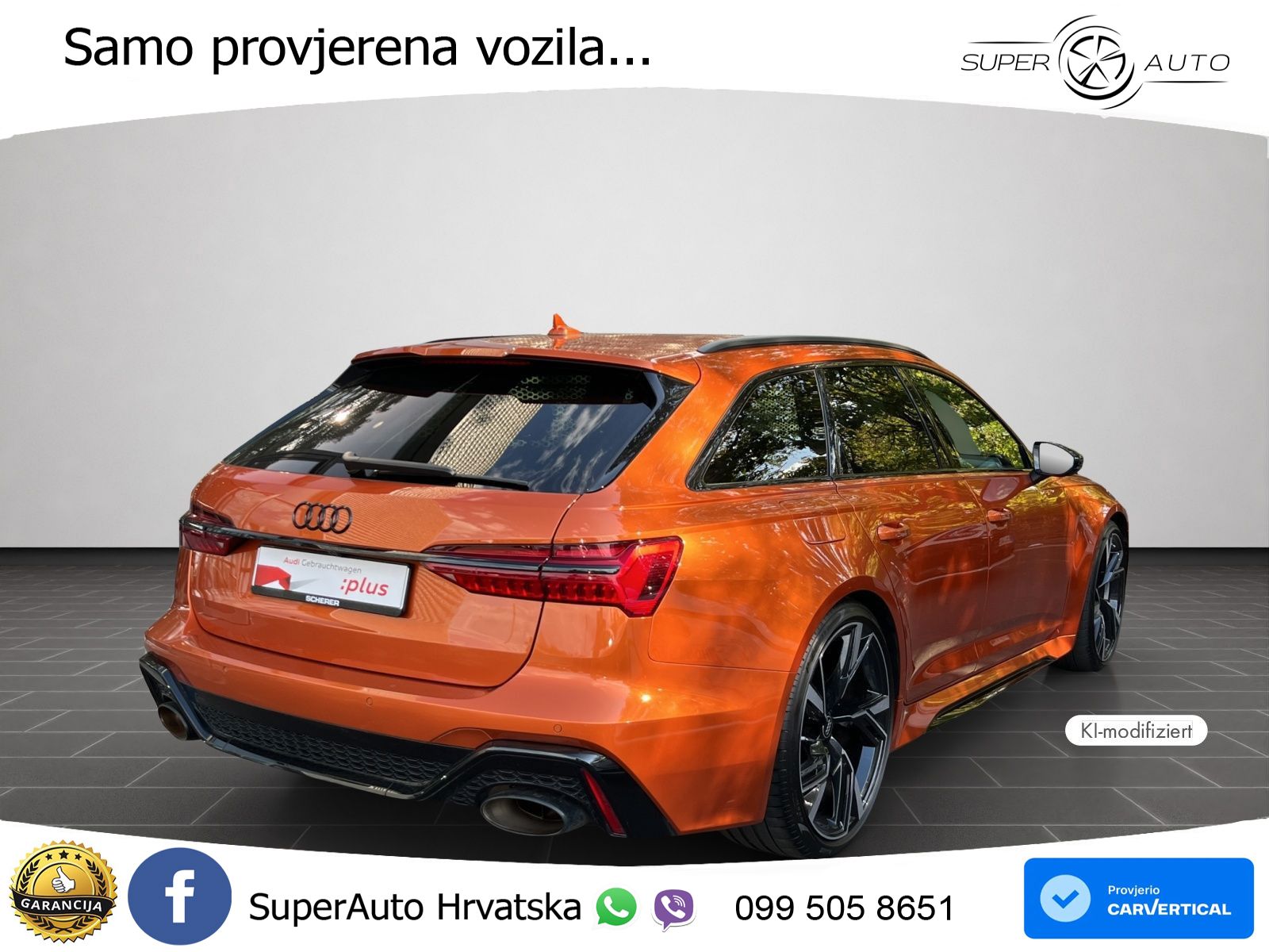 Audi RS6 Avant 4.0 TFSI V8 (600 KS) quattro Tiptronic MATRIX+GR SJED+KAM