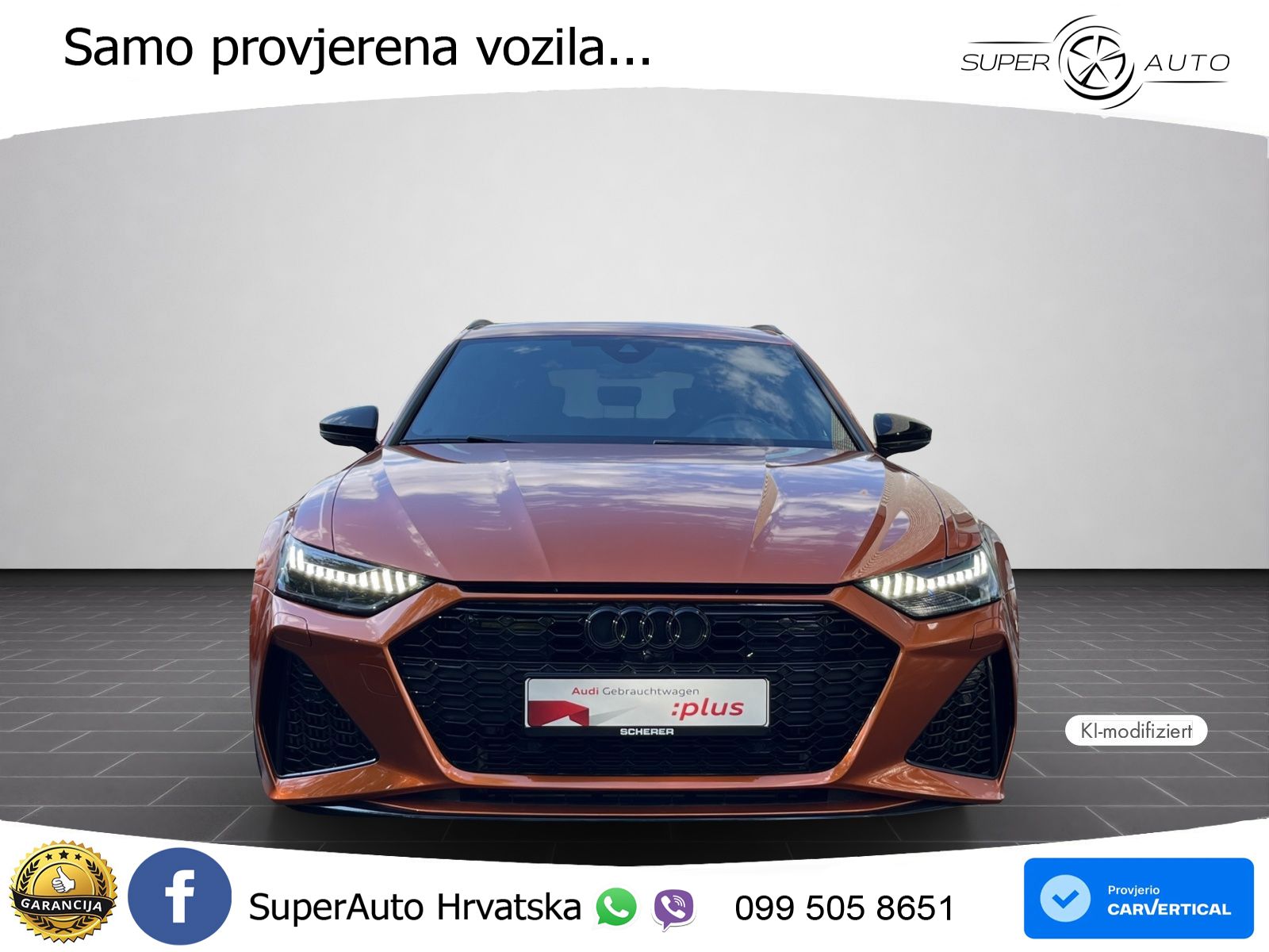Audi RS6 Avant 4.0 TFSI V8 (600 KS) quattro Tiptronic MATRIX+GR SJED+KAM