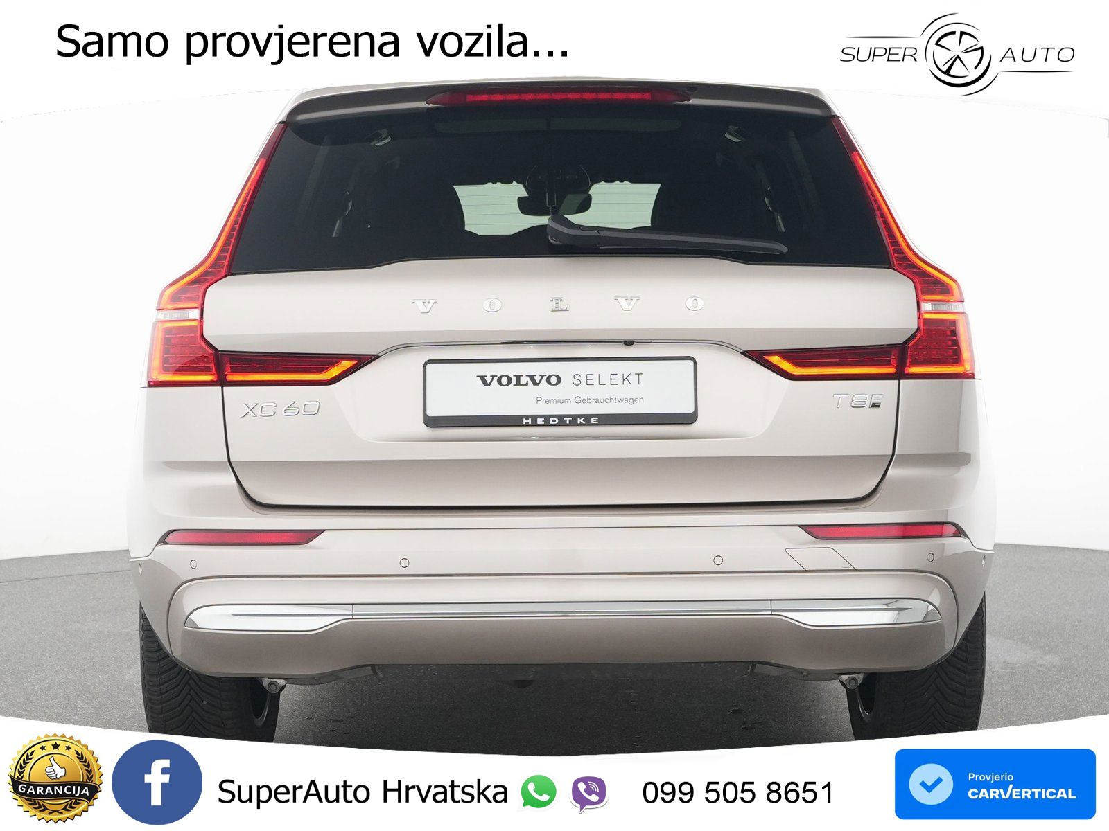Volvo XC60 T8 AWD Geartronic LED+GR SJED+ACC